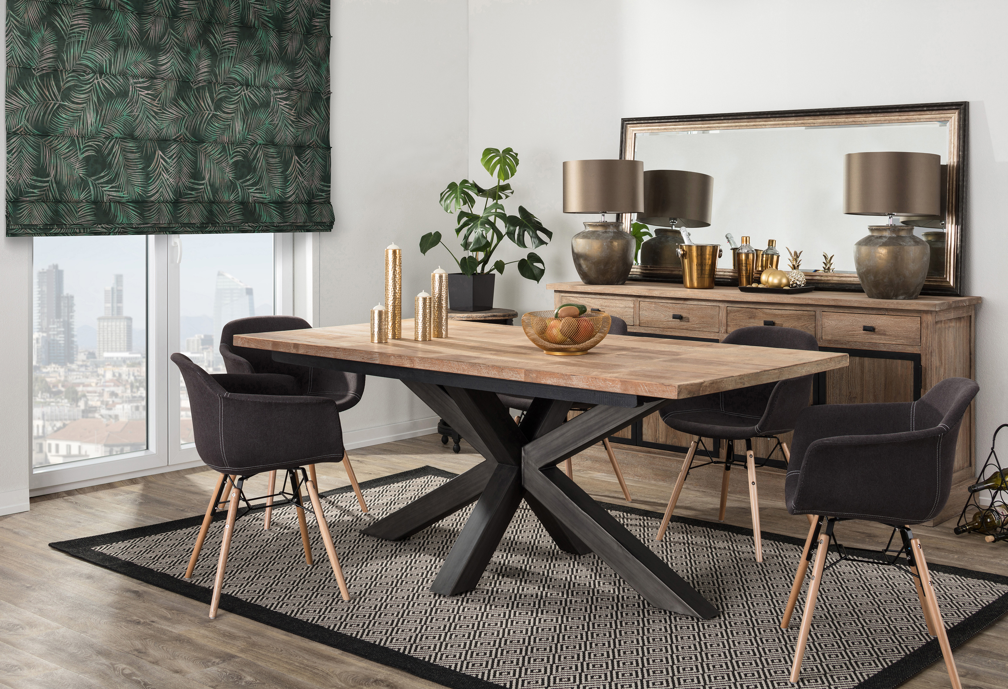 Sufragerie Rustic & Tropical