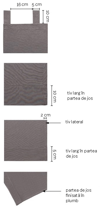 Tab top curtains details