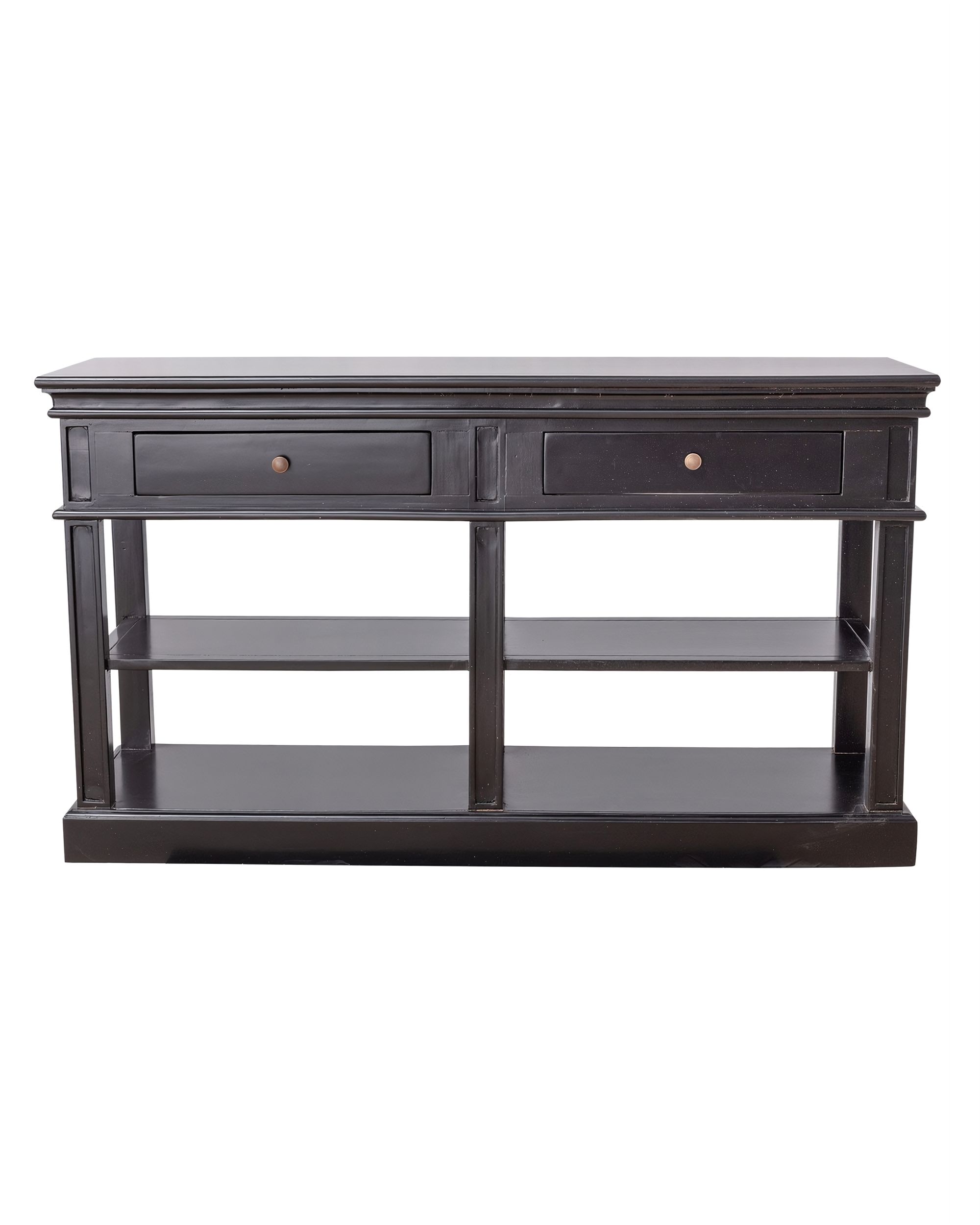 Consolă Josephine 140x38x80cm black