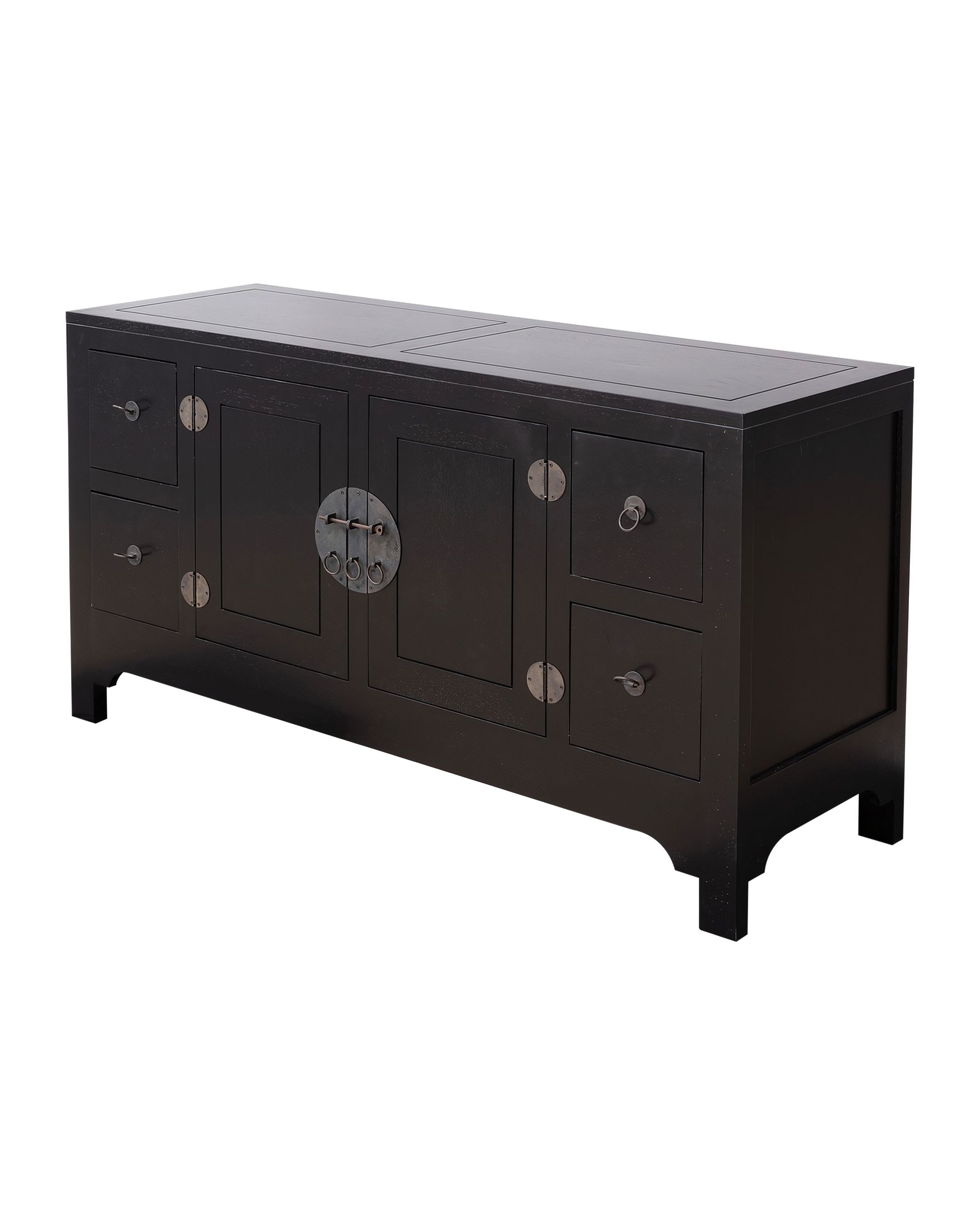 Comodă Modern 137x45x76cm black