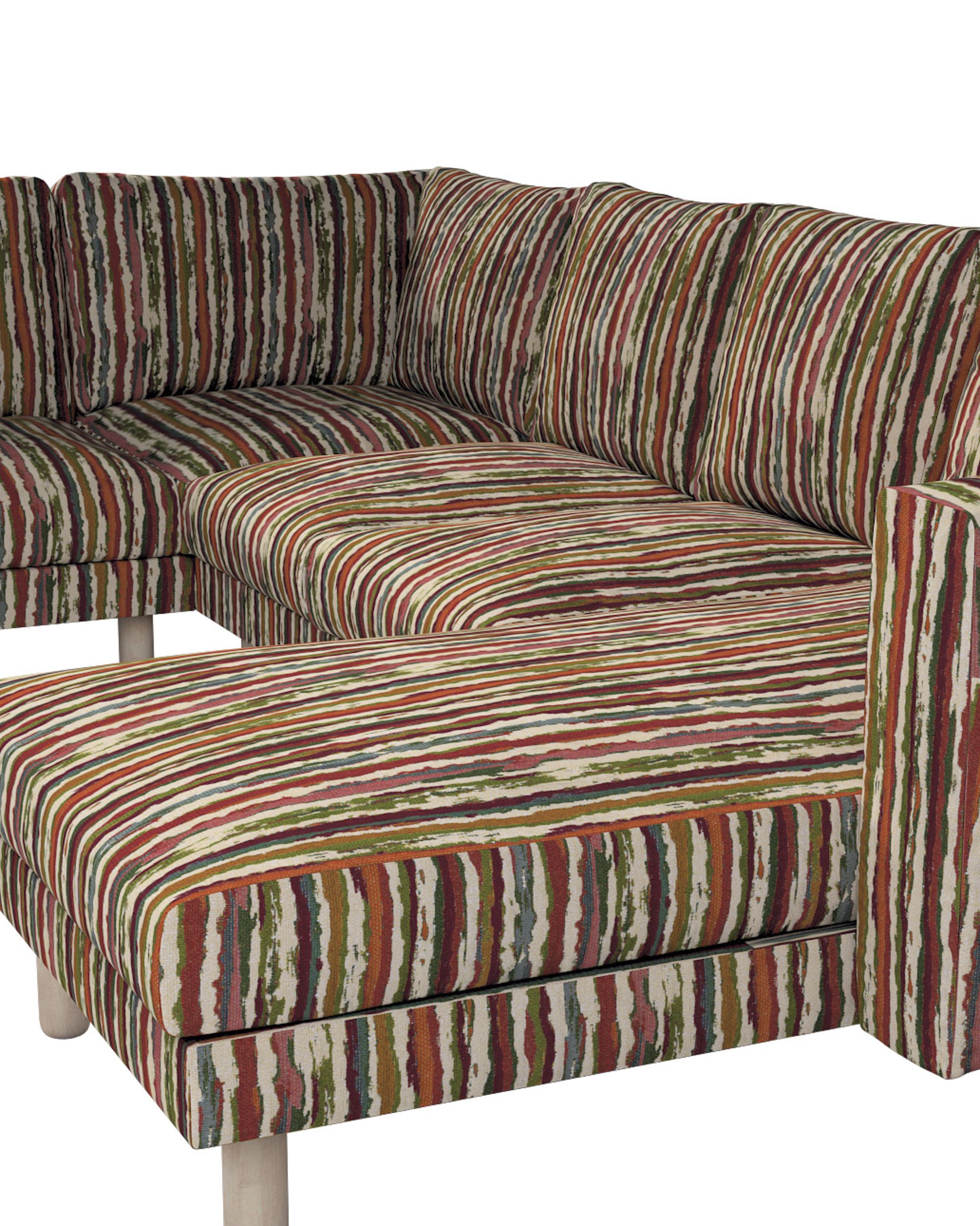 Husă pentru canapea de colț Norsborg cu 5 locuri și șezlong Norsborg culoare multicolor Țesătură împletitură, cu model (hover)