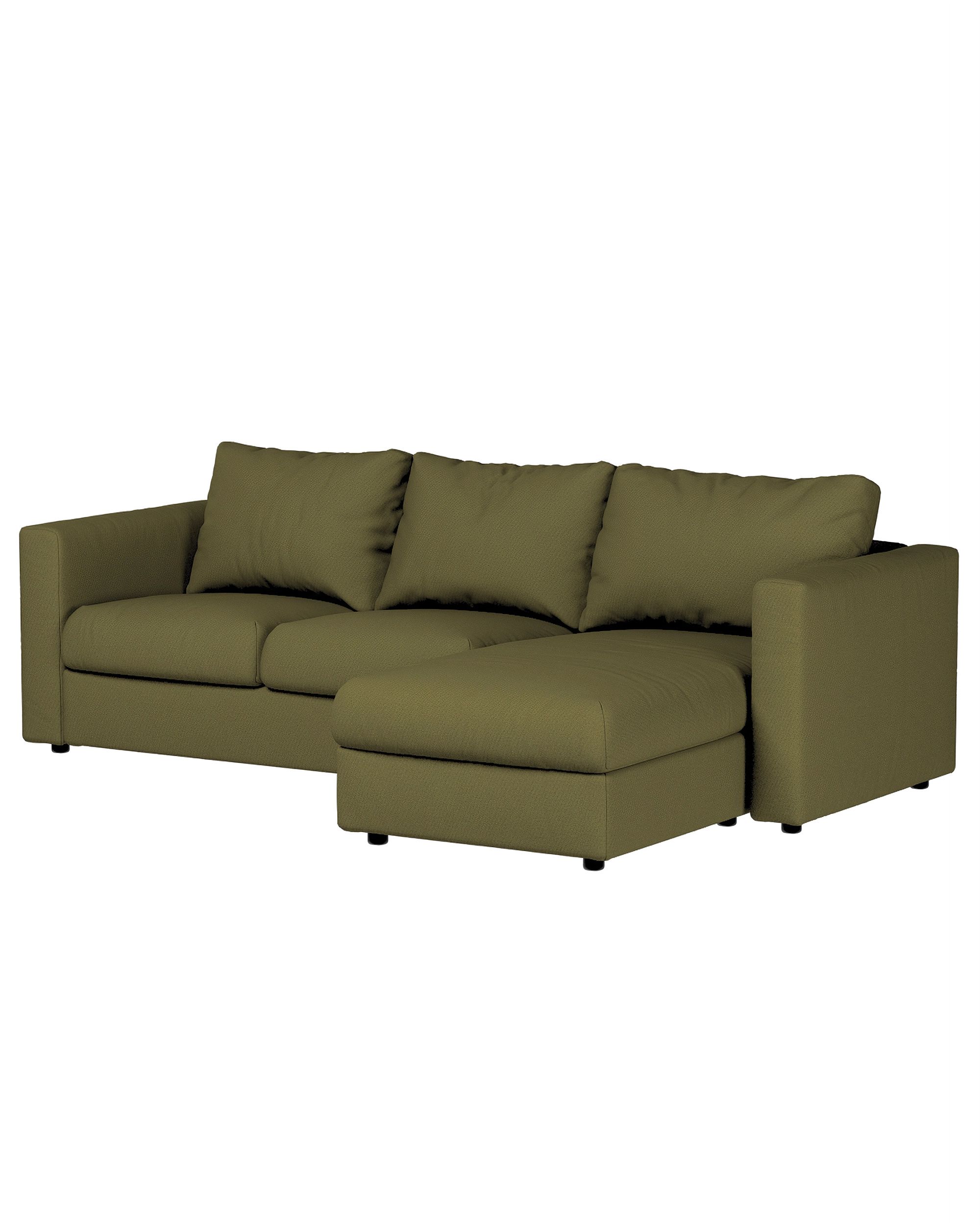 Husă pentru șezlong Vimle culoare verde Țesătură împletitură (hover)