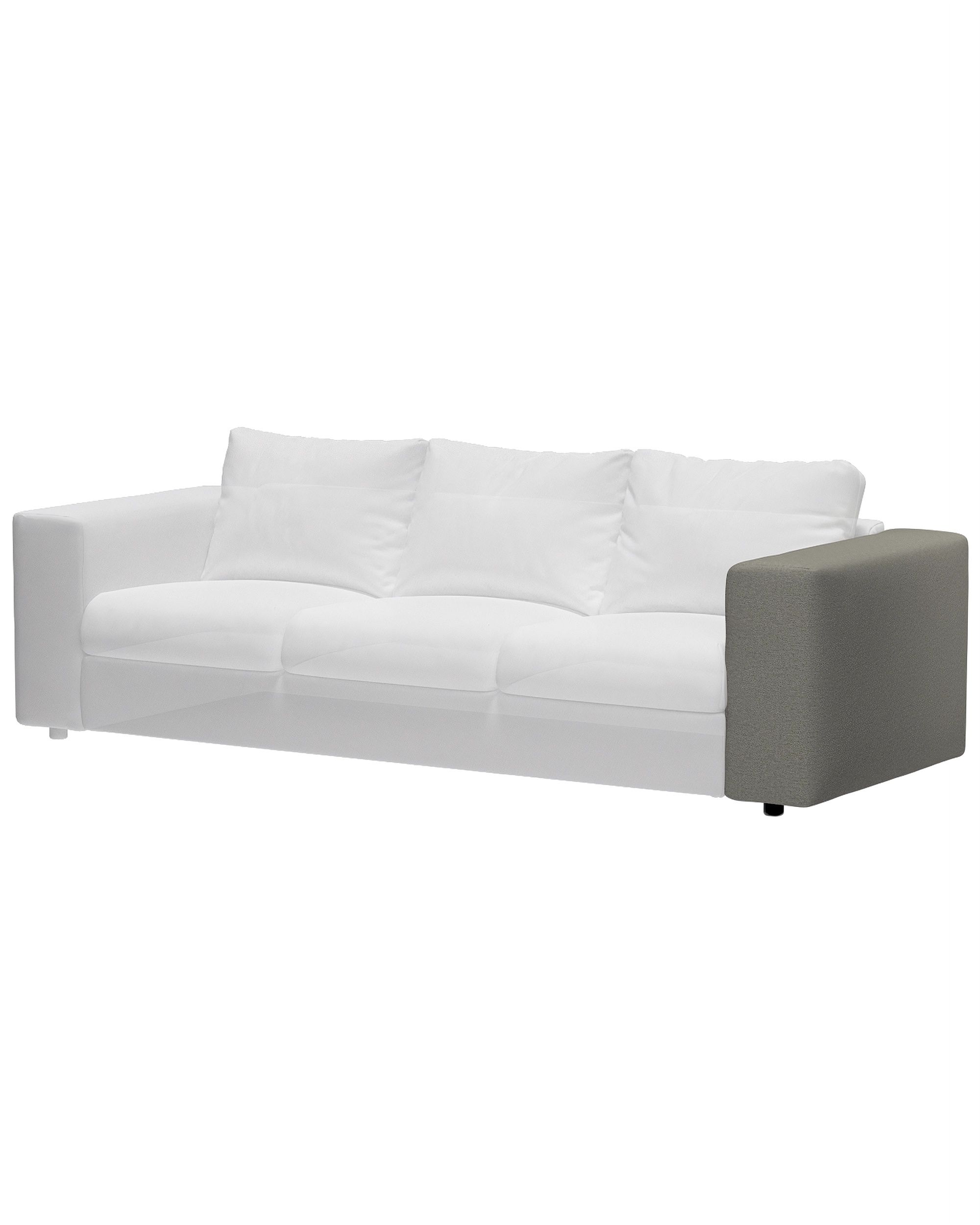 Husă pentru brațar lat Vimle culoare gri Țesătură împletitură