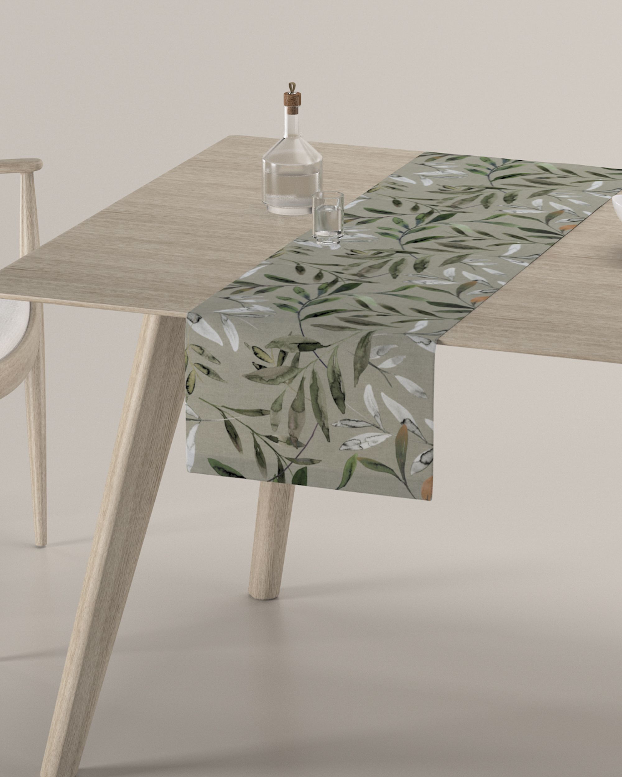 Traversa de masa culoare multicolor Țesătură cu model (hover)