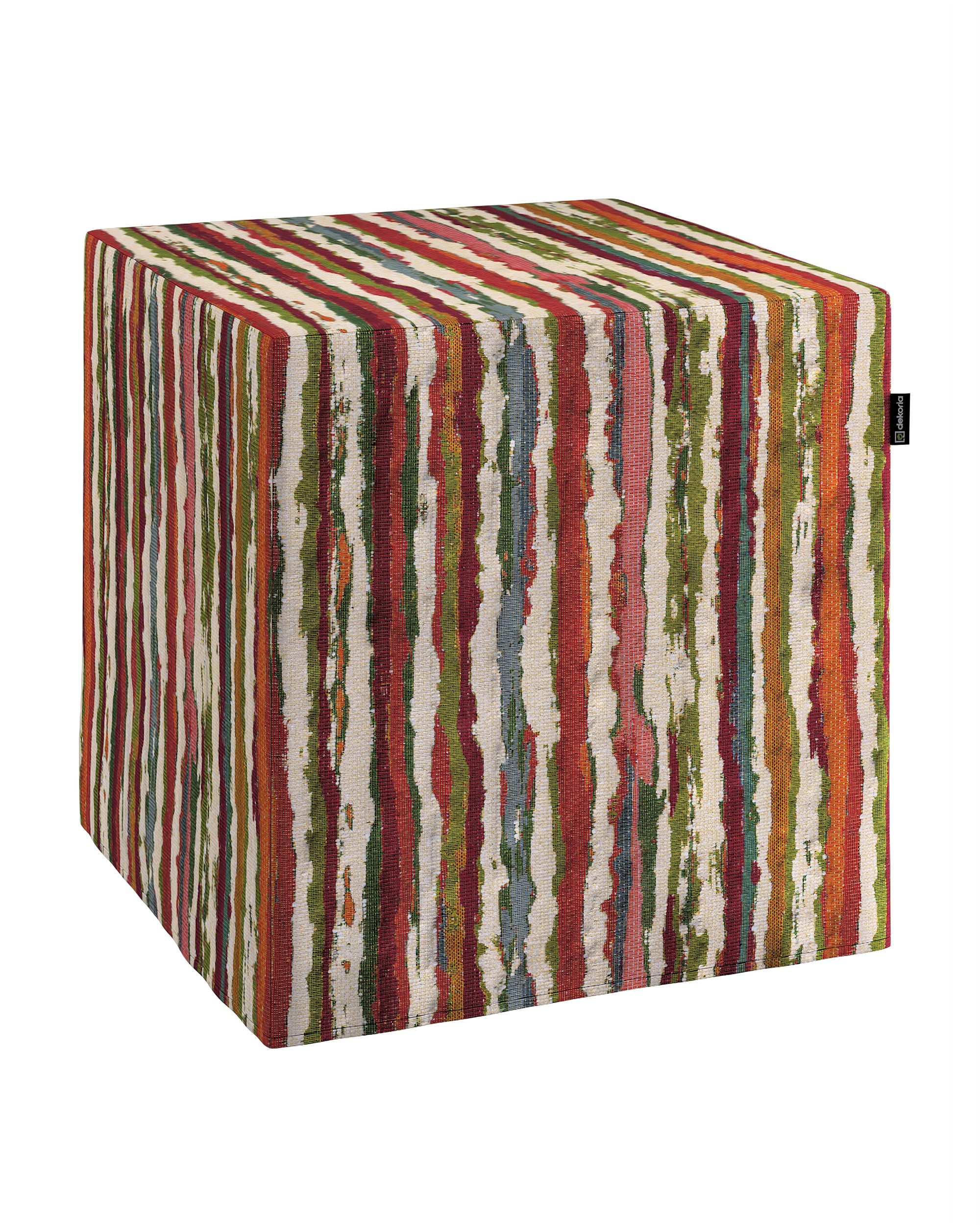 Husa Cub culoare multicolor Țesătură împletitură, cu model