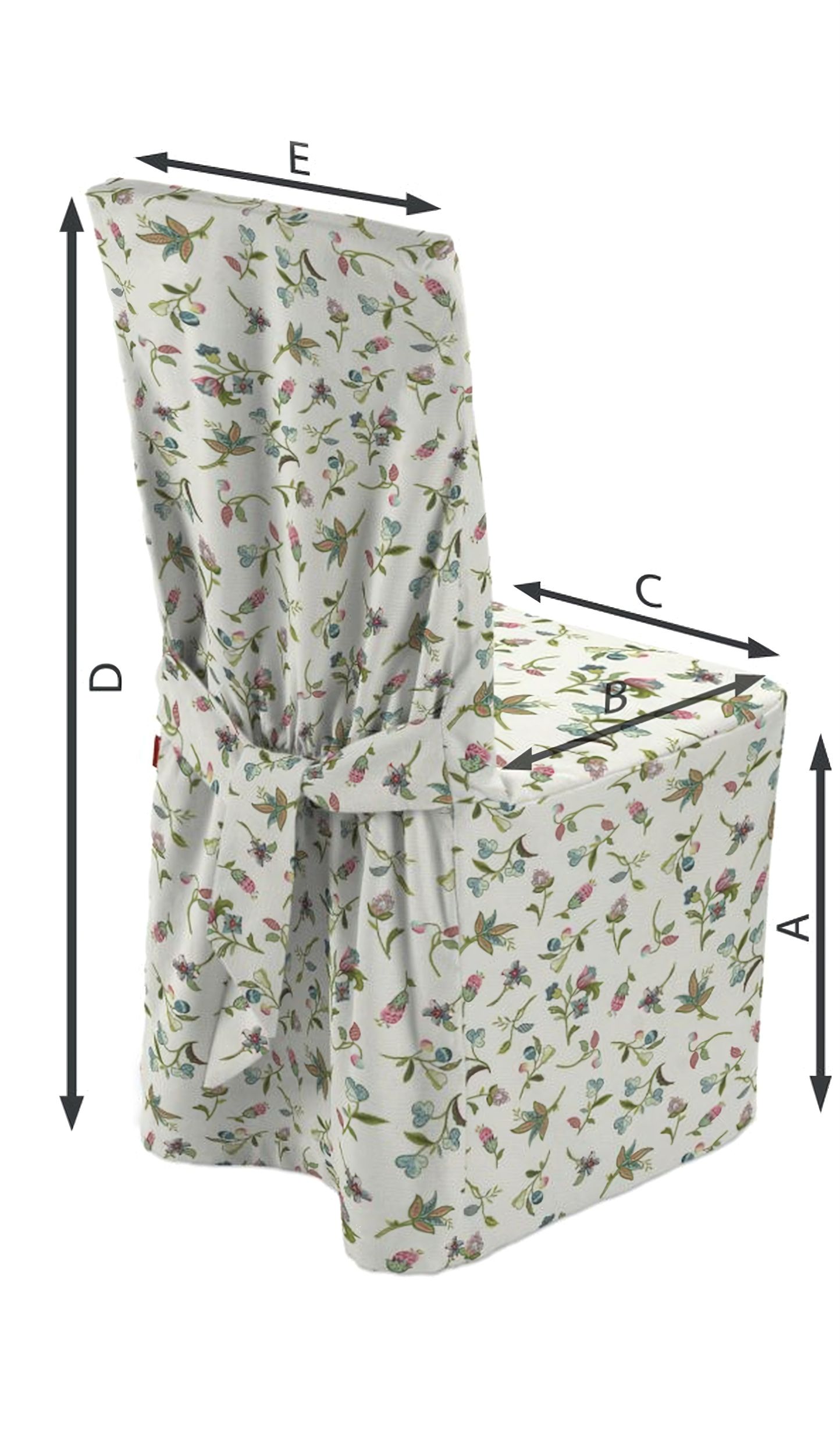 Huse pentru scaun culoare multicolor Țesătură cu model (hover)
