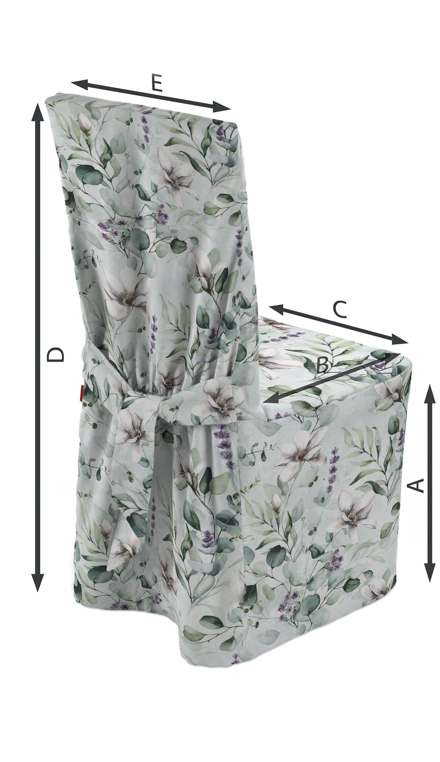 Huse pentru scaun culoare verde Țesătură cu model (hover)