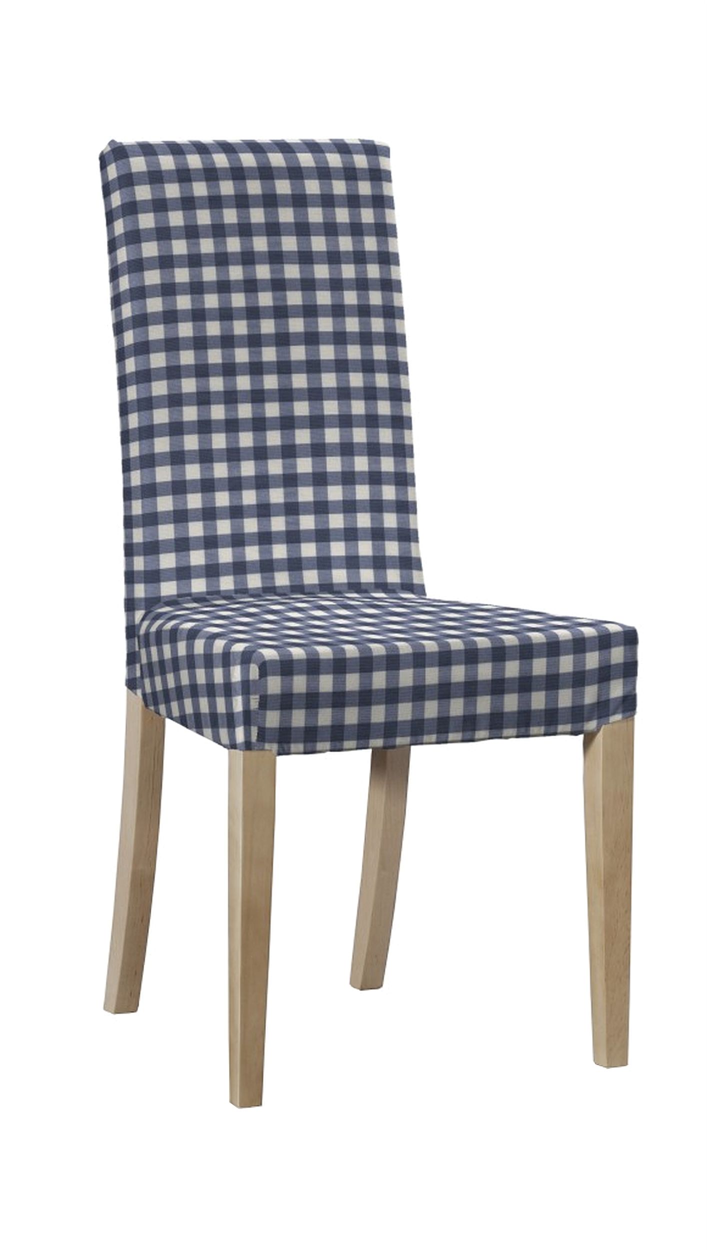 Husa pentru scaun Ikea Harry culoare bleumarin Țesătură cu model (hover)
