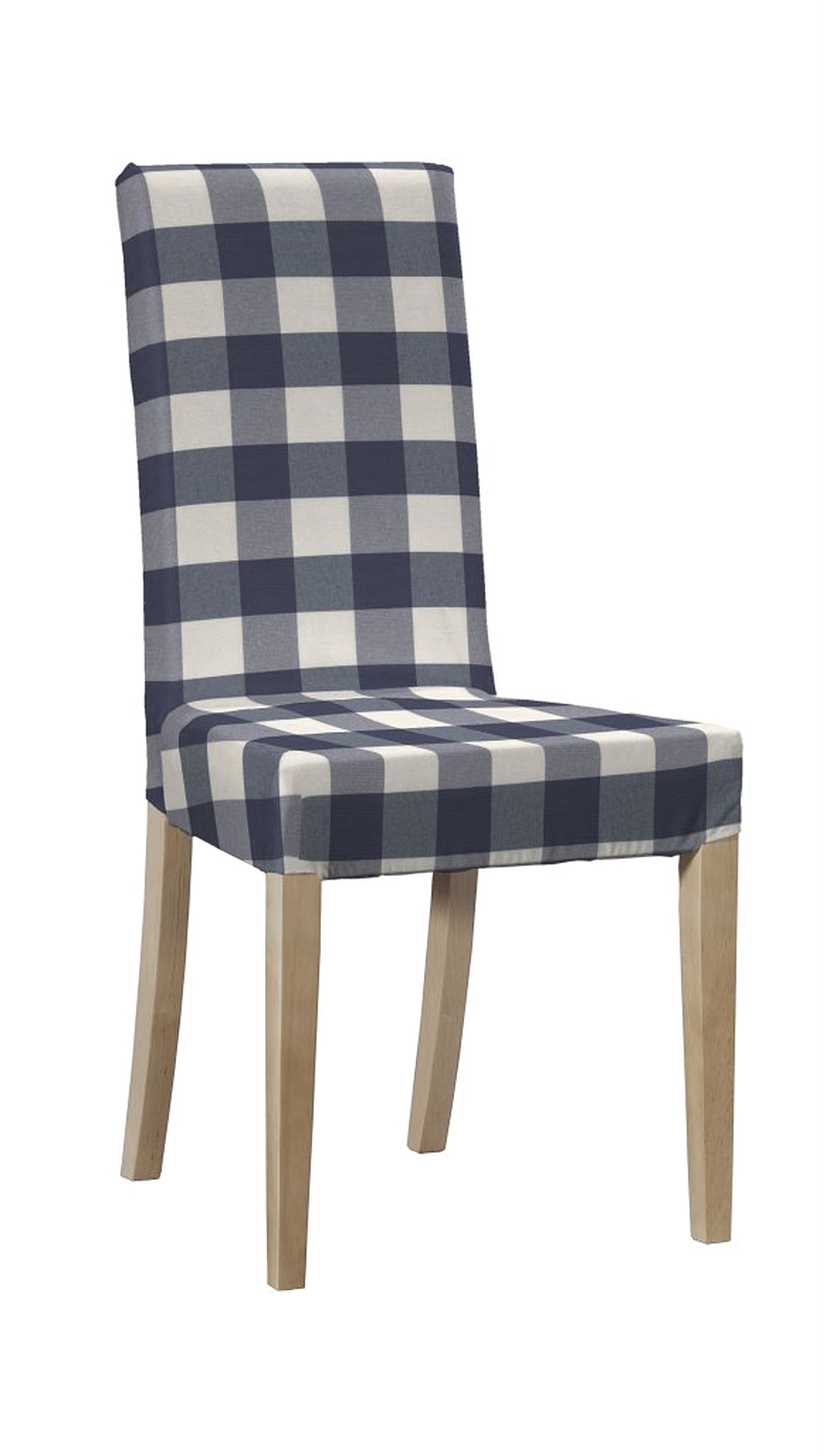 Husa pentru scaun Ikea Harry culoare bleumarin Țesătură cu model (hover)