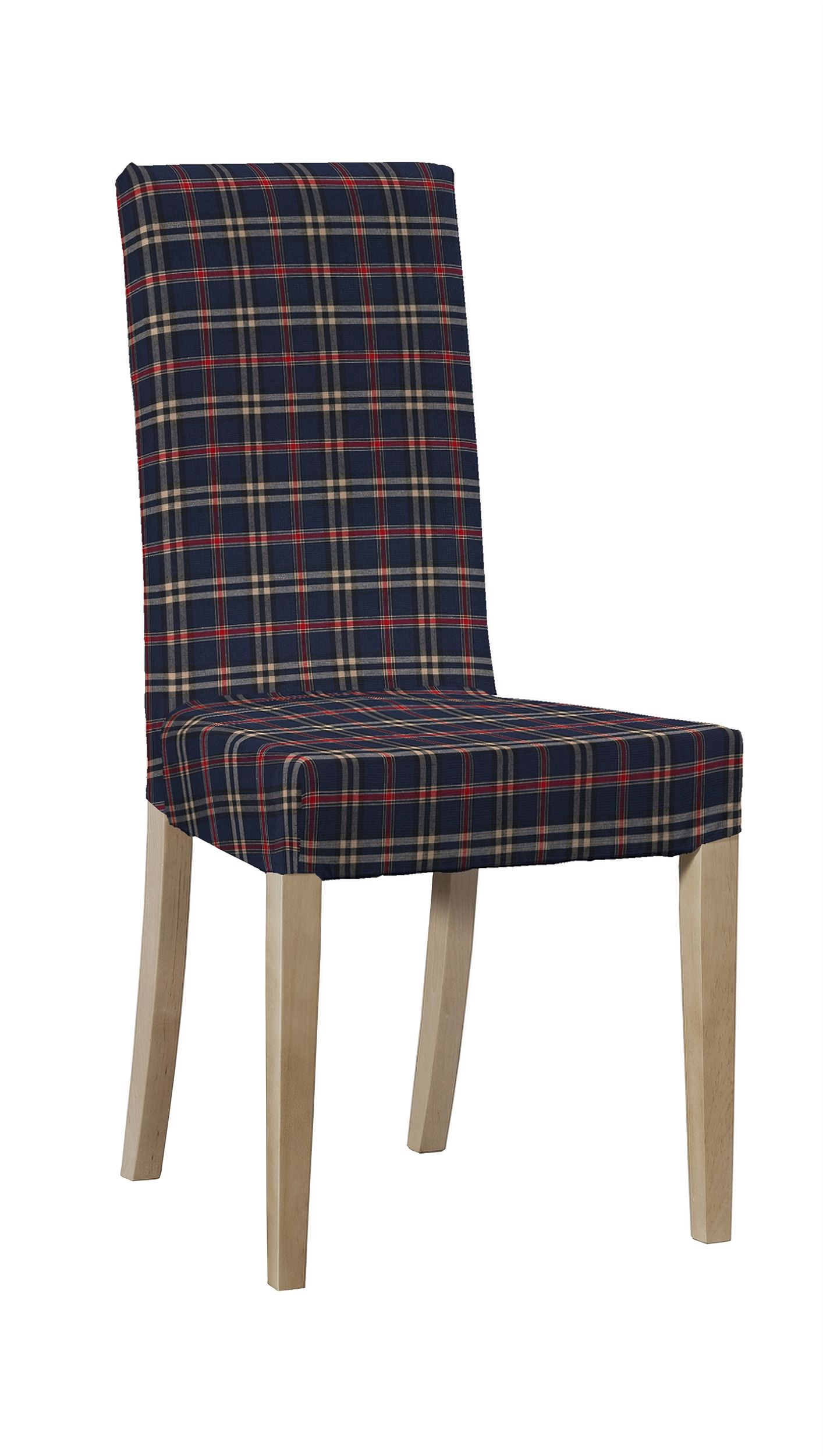 Husa pentru scaun Ikea Harry culoare bleumarin Țesătură cu model (hover)