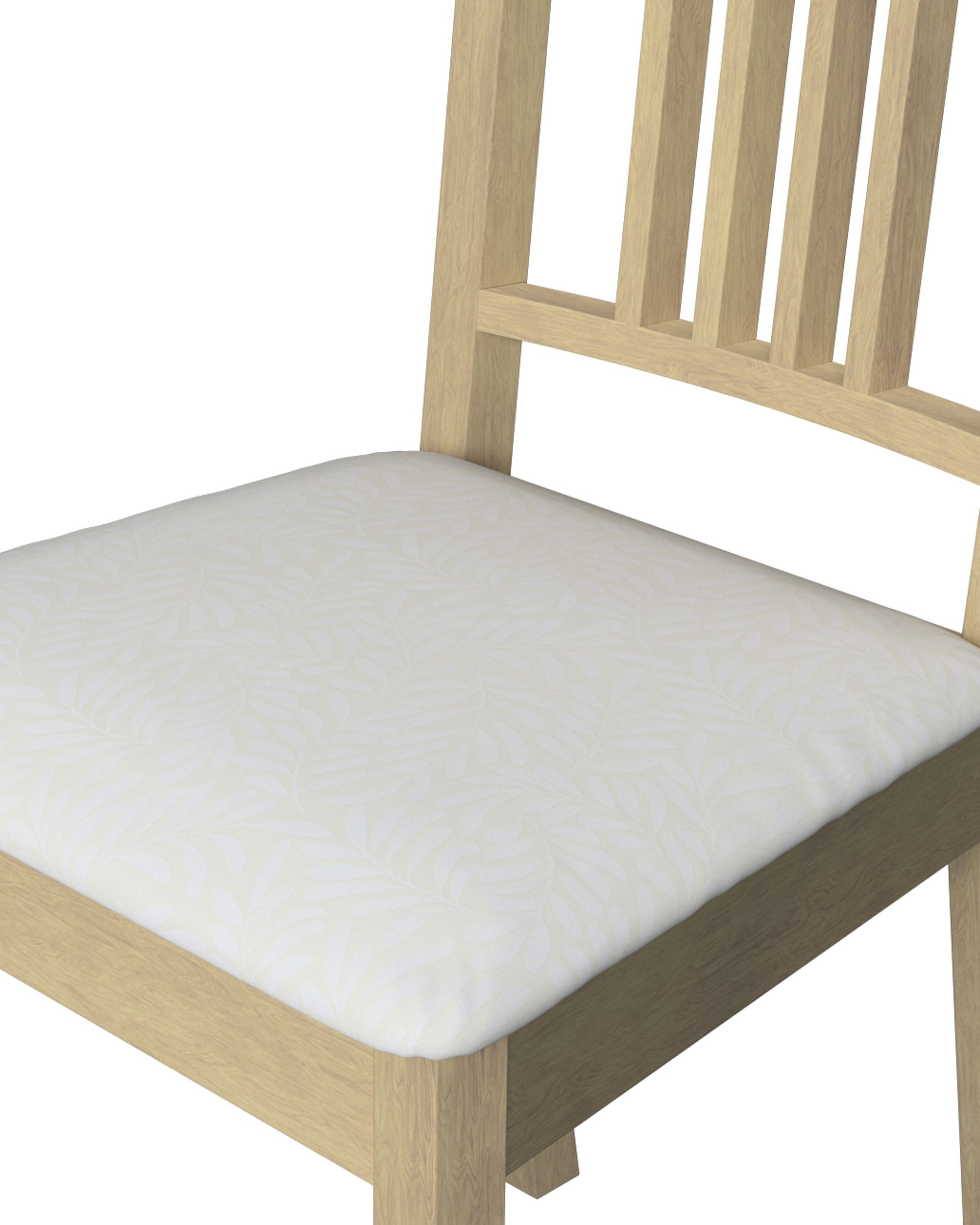 Husa scaun Ikea Börje culoare crem Țesătură împletitură, cu model (hover)