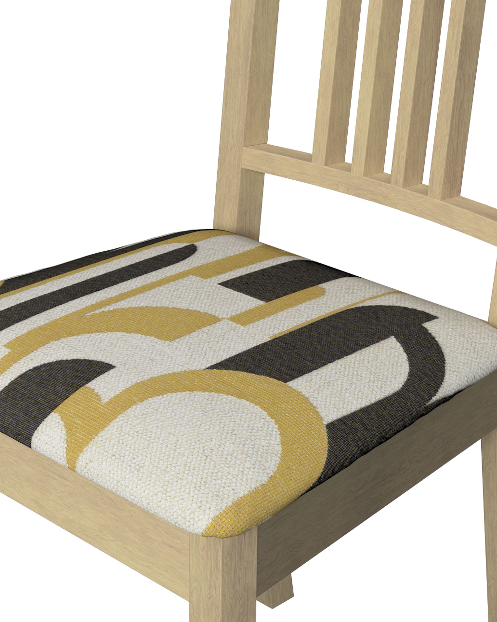 Husa scaun Ikea Börje culoare multicolor Țesătură împletitură, cu model (hover)