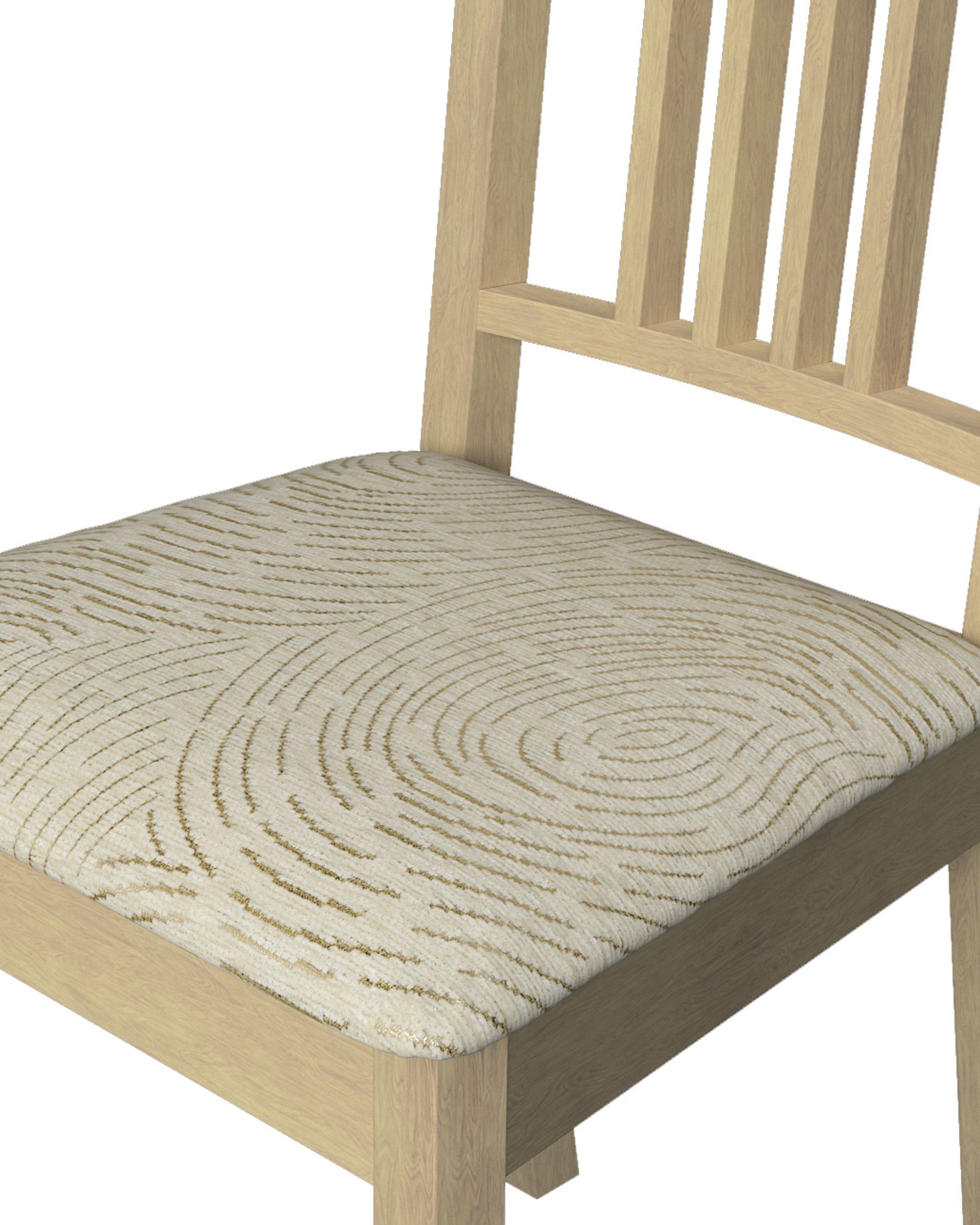 Husa scaun Ikea Börje culoare bej Țesătură gloss, împletitură, cu model (hover)