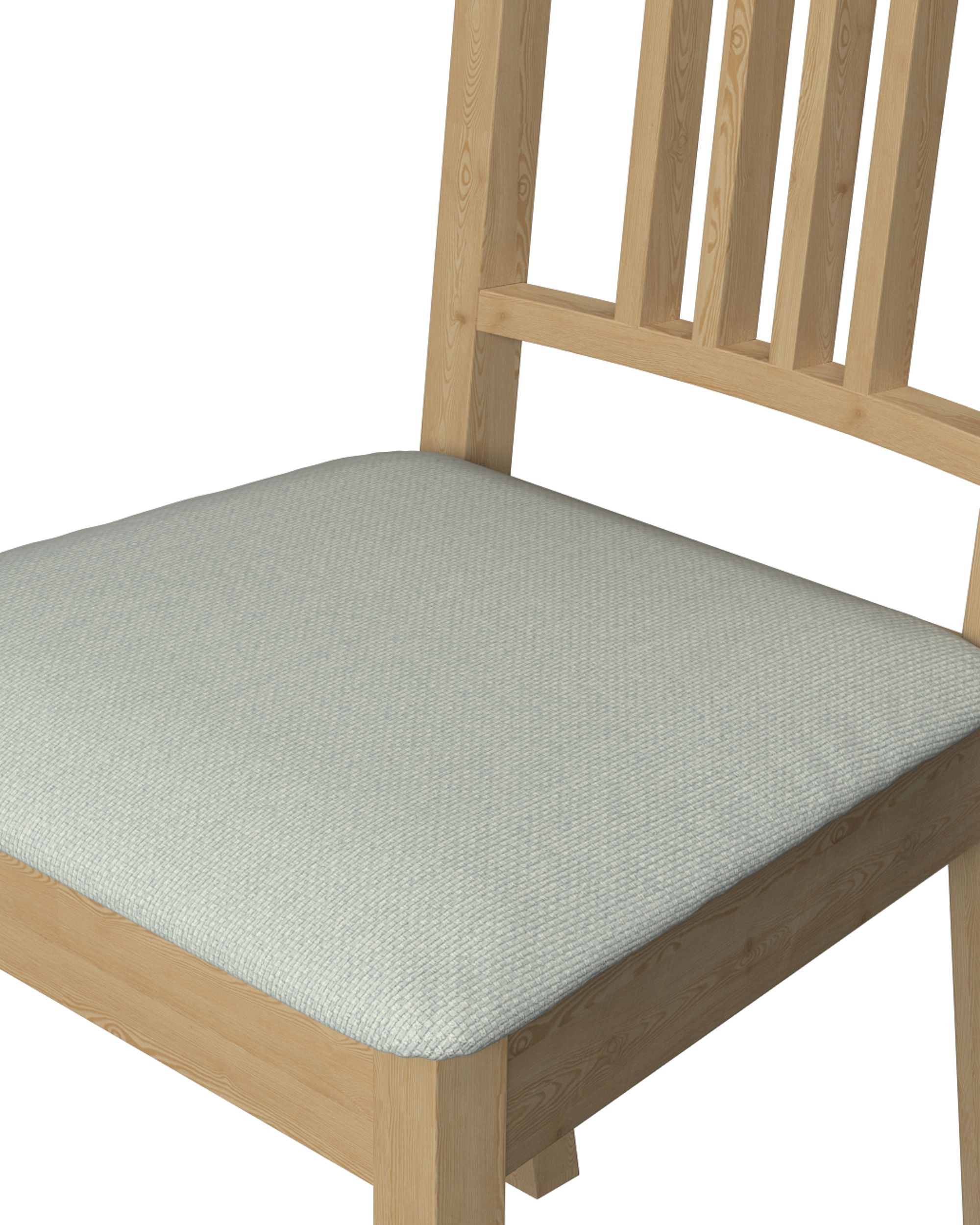 Husa scaun Ikea Börje culoare albastru Țesătură împletitură (hover)