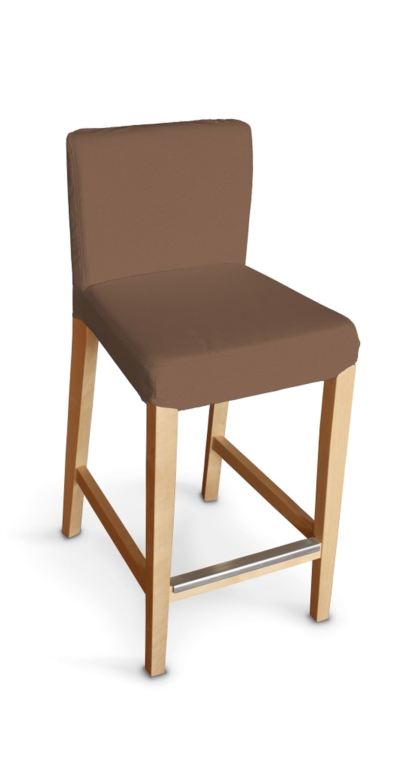 Husa taburet bar Ikea Henriksdal culoare maro