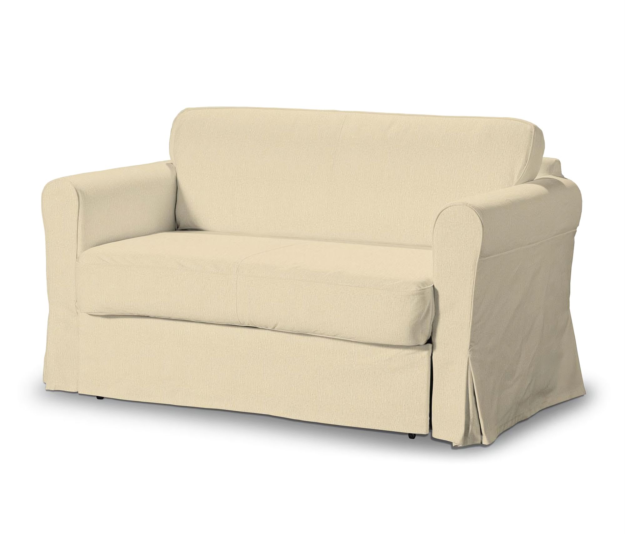 Husa pat-sofa Hagalund culoare crem Țesătură gloss, împletitură