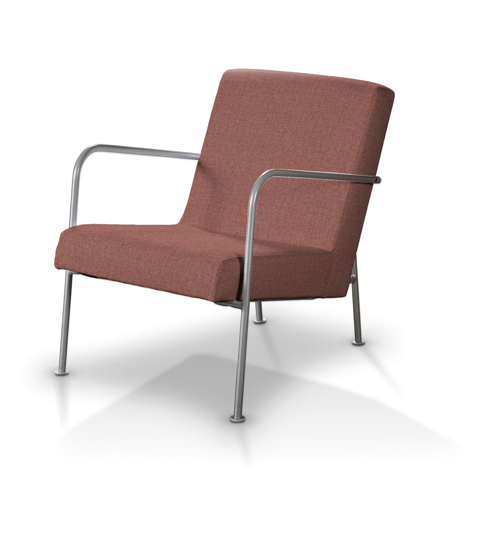 Husa scaun Ikea PS culoare maro Țesătură împletitură