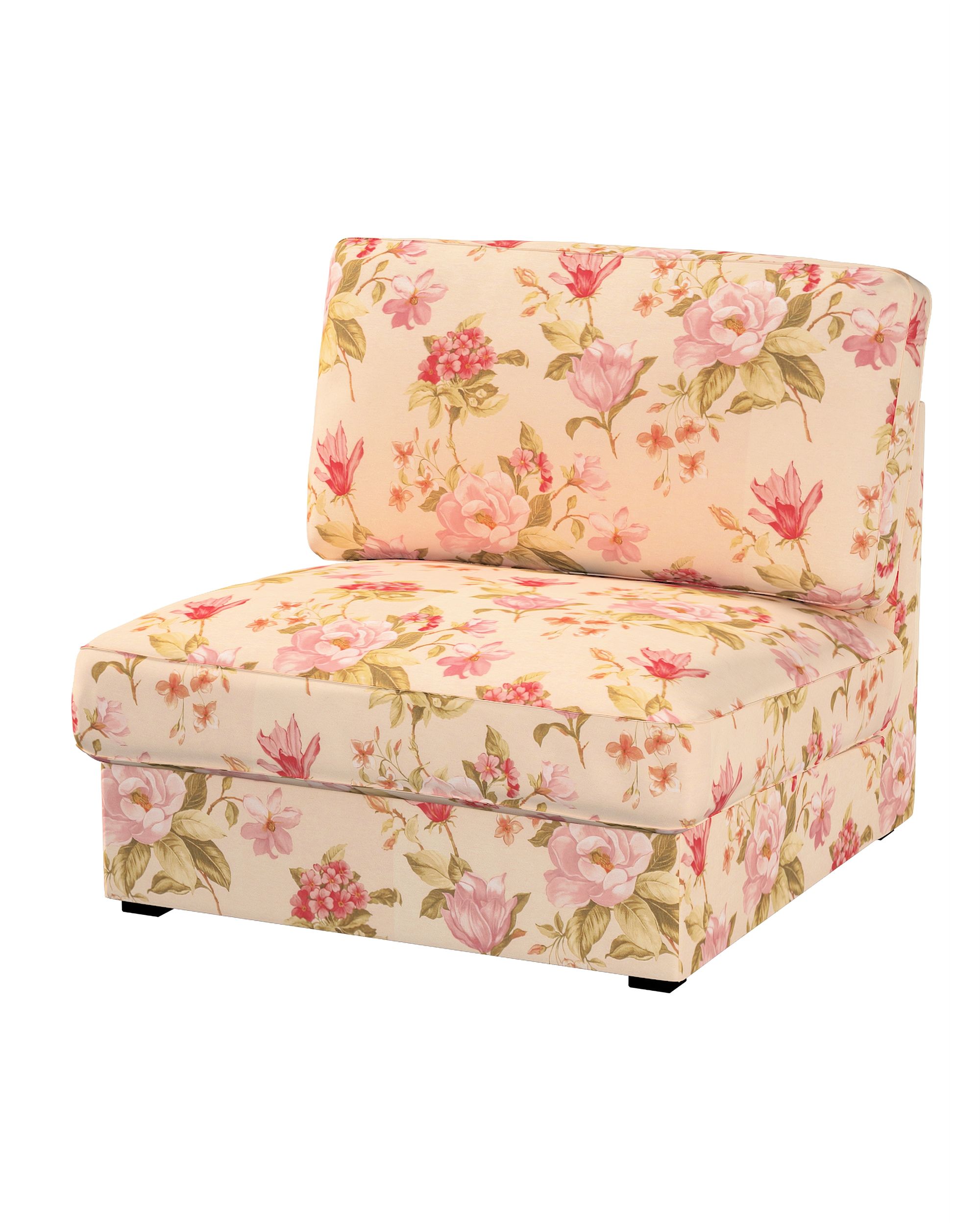 Husă de fotoliu Kivik desfășurată culoare multicolor Țesătură cu model