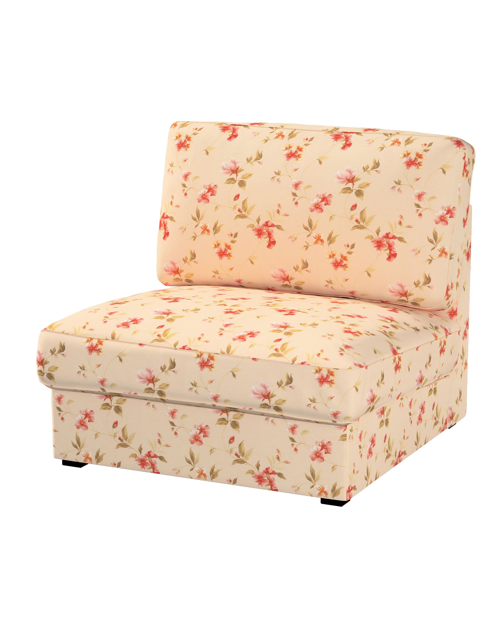 Husă de fotoliu Kivik desfășurată culoare multicolor Țesătură cu model