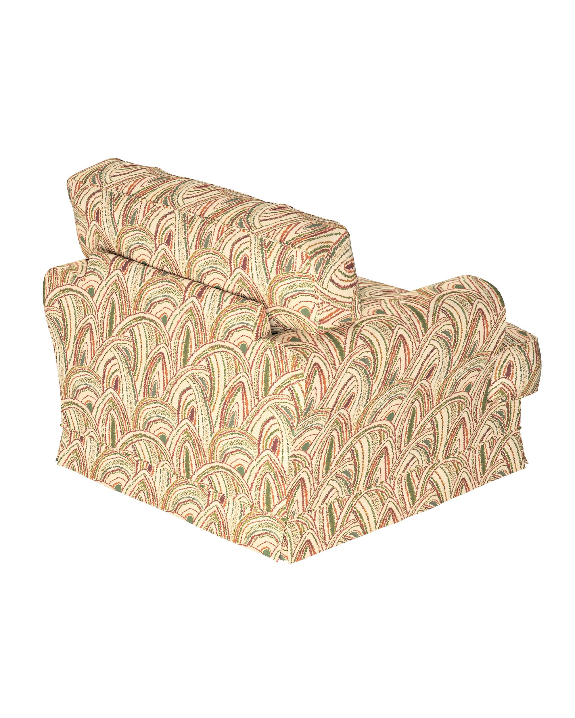 Husa fotoliu Ekeskog culoare multicolor Țesătură împletitură, cu model (hover)