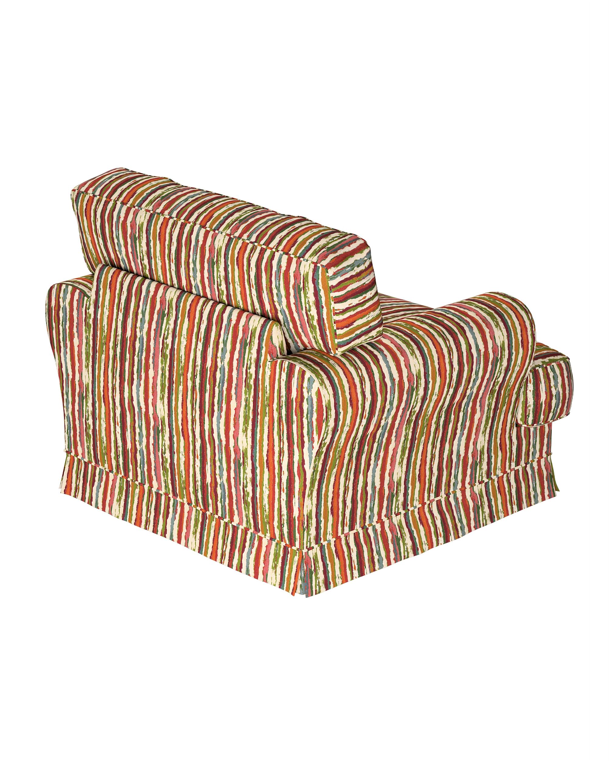 Husa fotoliu Ekeskog culoare multicolor Țesătură împletitură, cu model (hover)