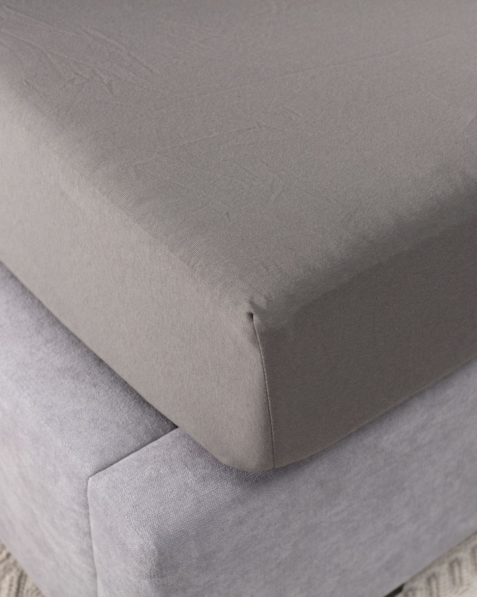 Cearșaf Jerry jersey cu bandă elastică 220x200cm grey