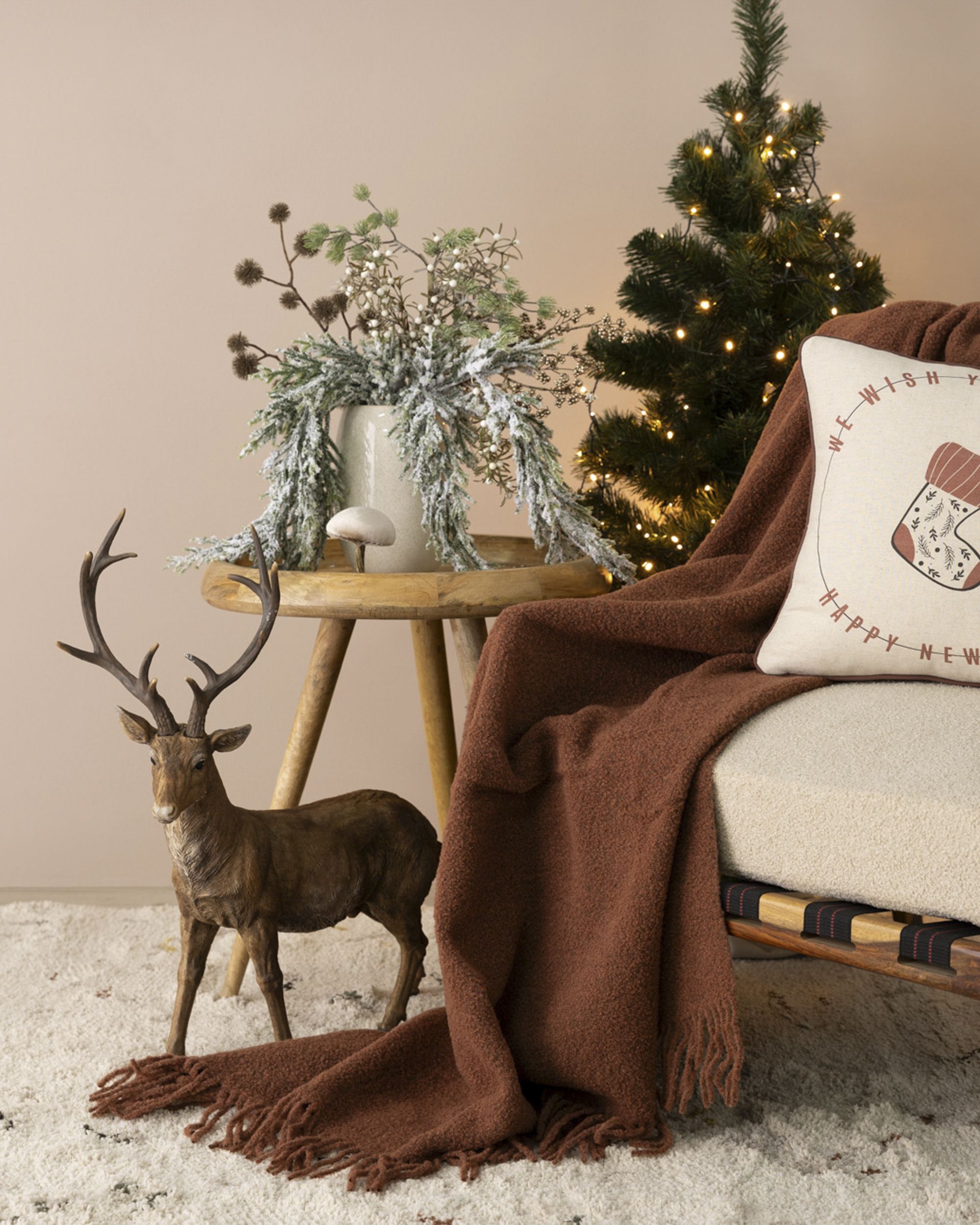 Față de pernă Festive Stocking 43x43 cm (hover)
