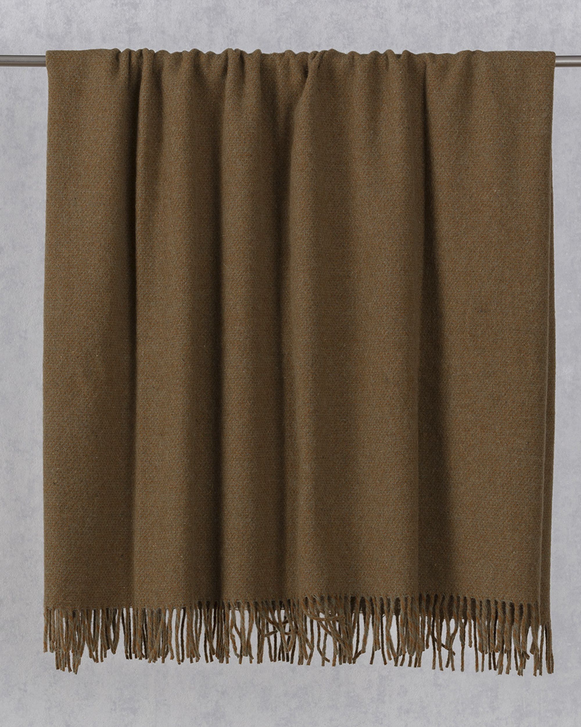 Pătură Zelandia 140x200cm melange brown grey (hover)