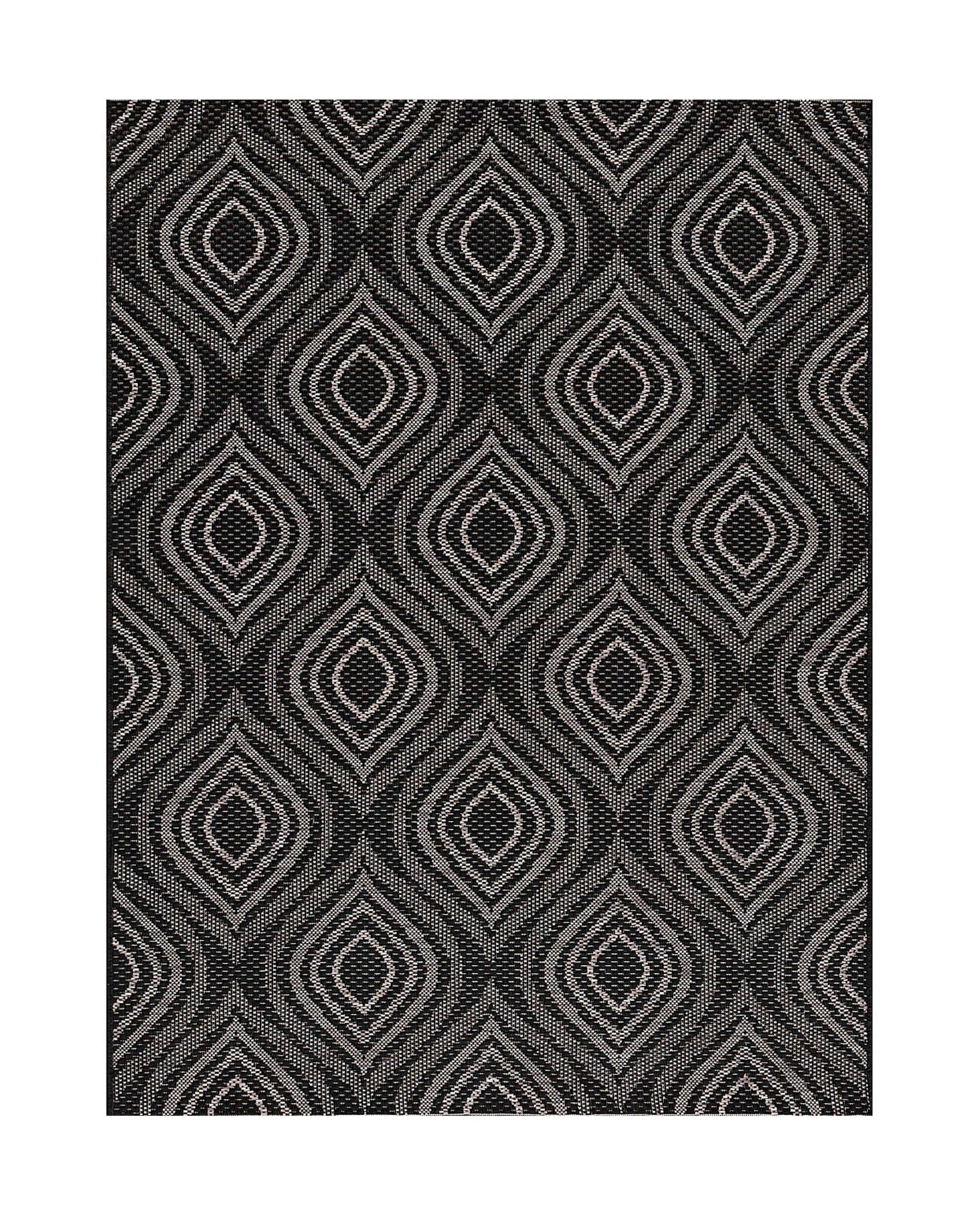 Covor Breeze black/clif grey 120x170 cm