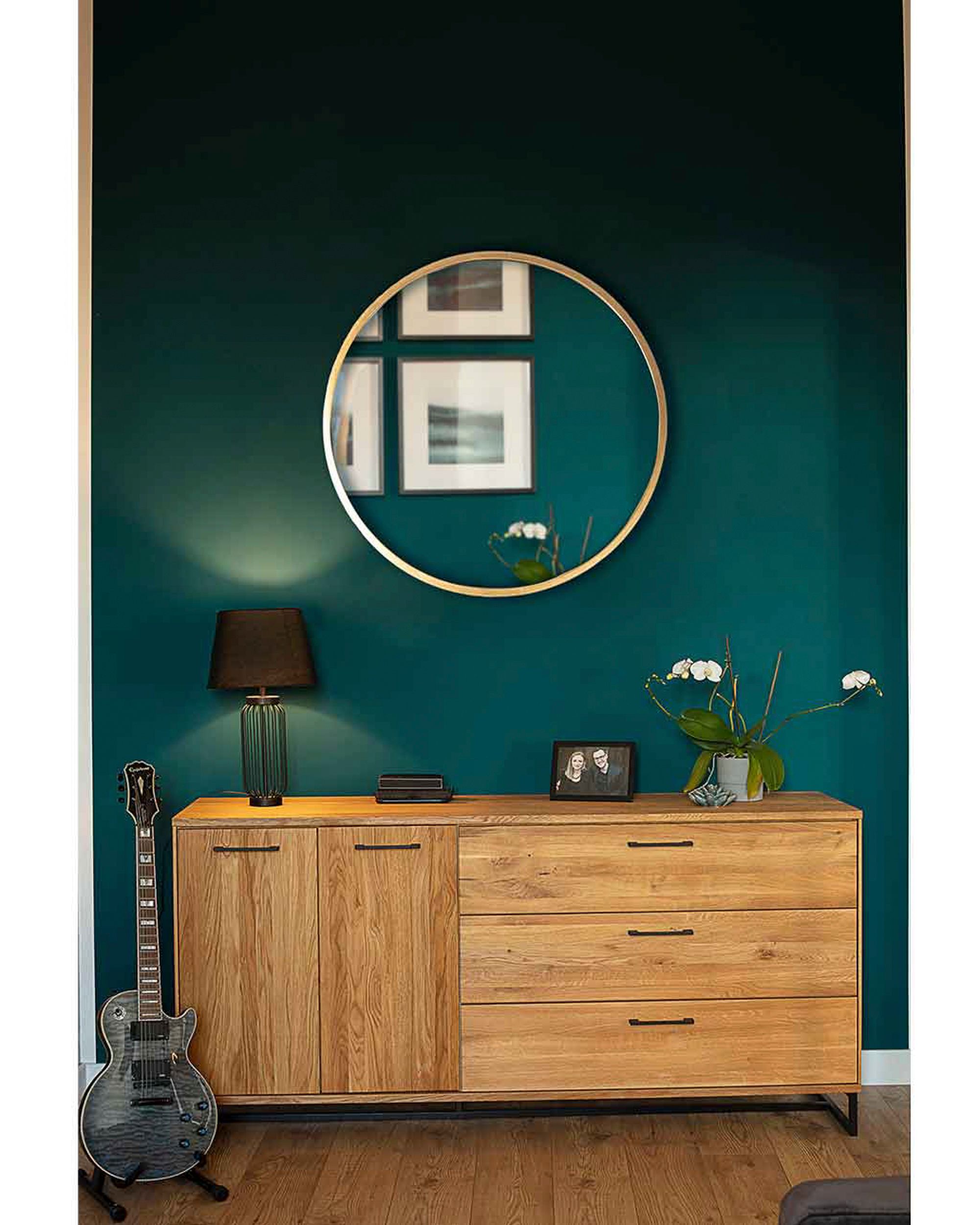 Oglindă Vento Gold 80 cm (hover)