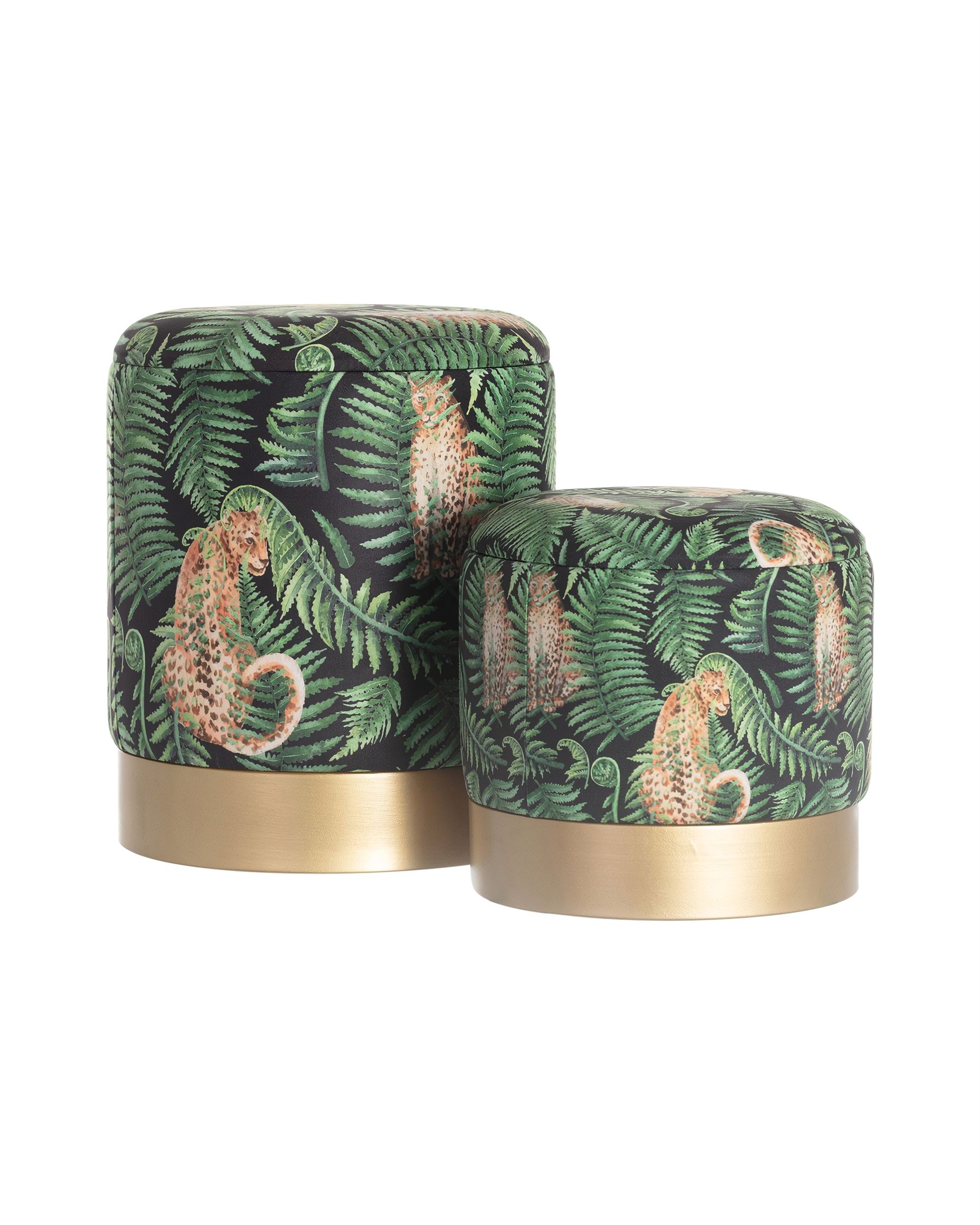 Set pufuri Wild Cat Gold – 2 buc.