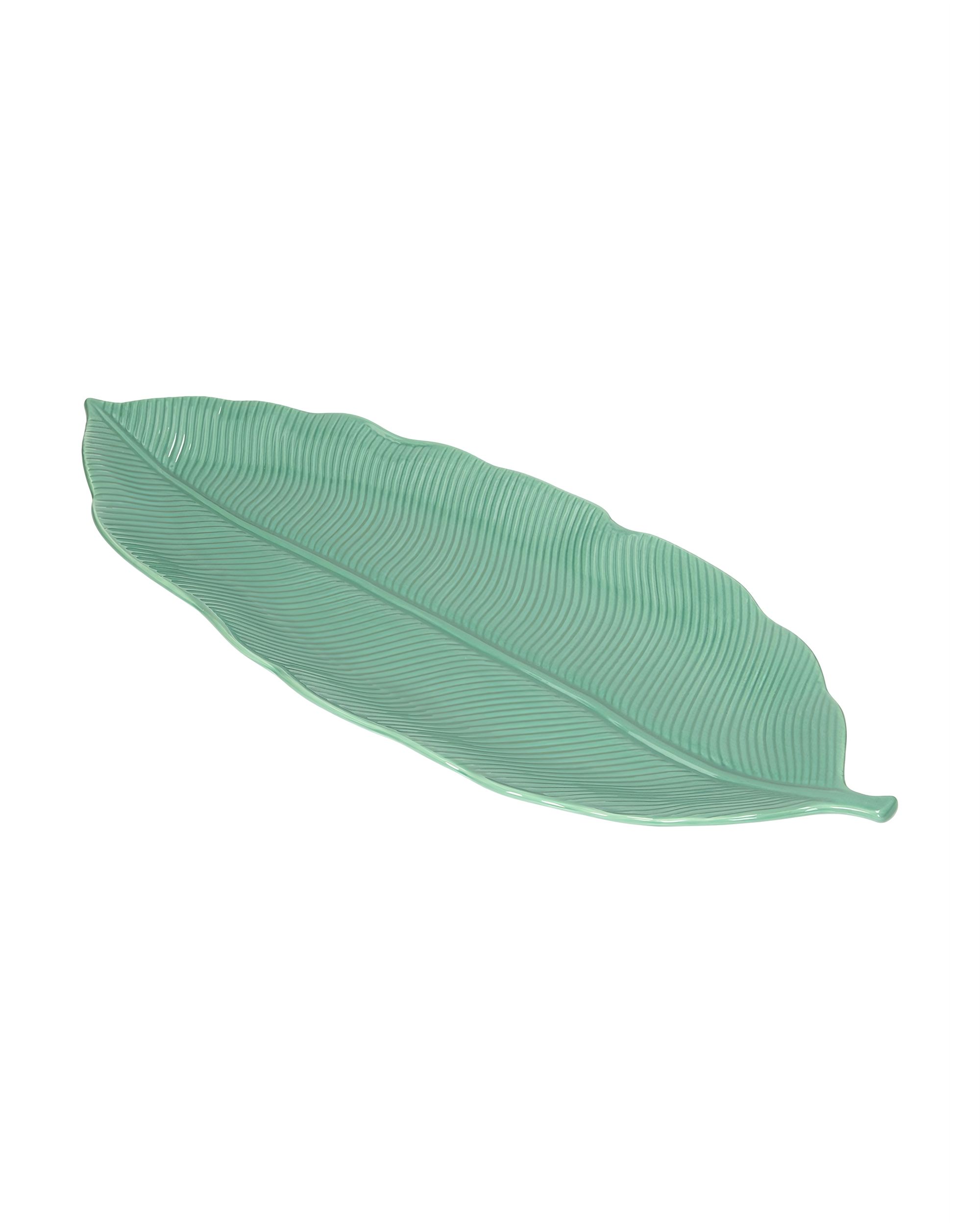Platou Jungle Leaves 47cm light green