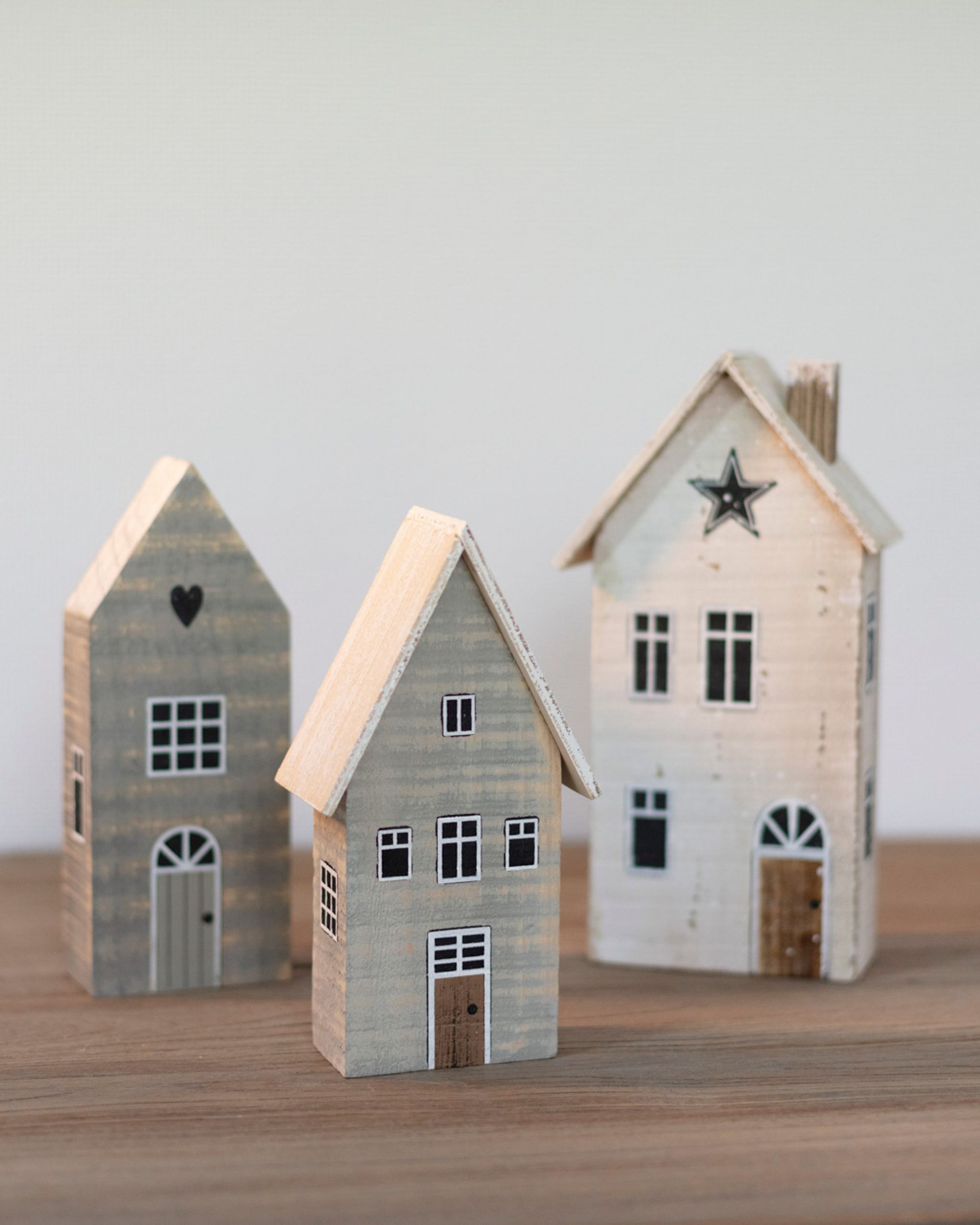 Casa de zăpadă decorare 19cm white grey (hover)