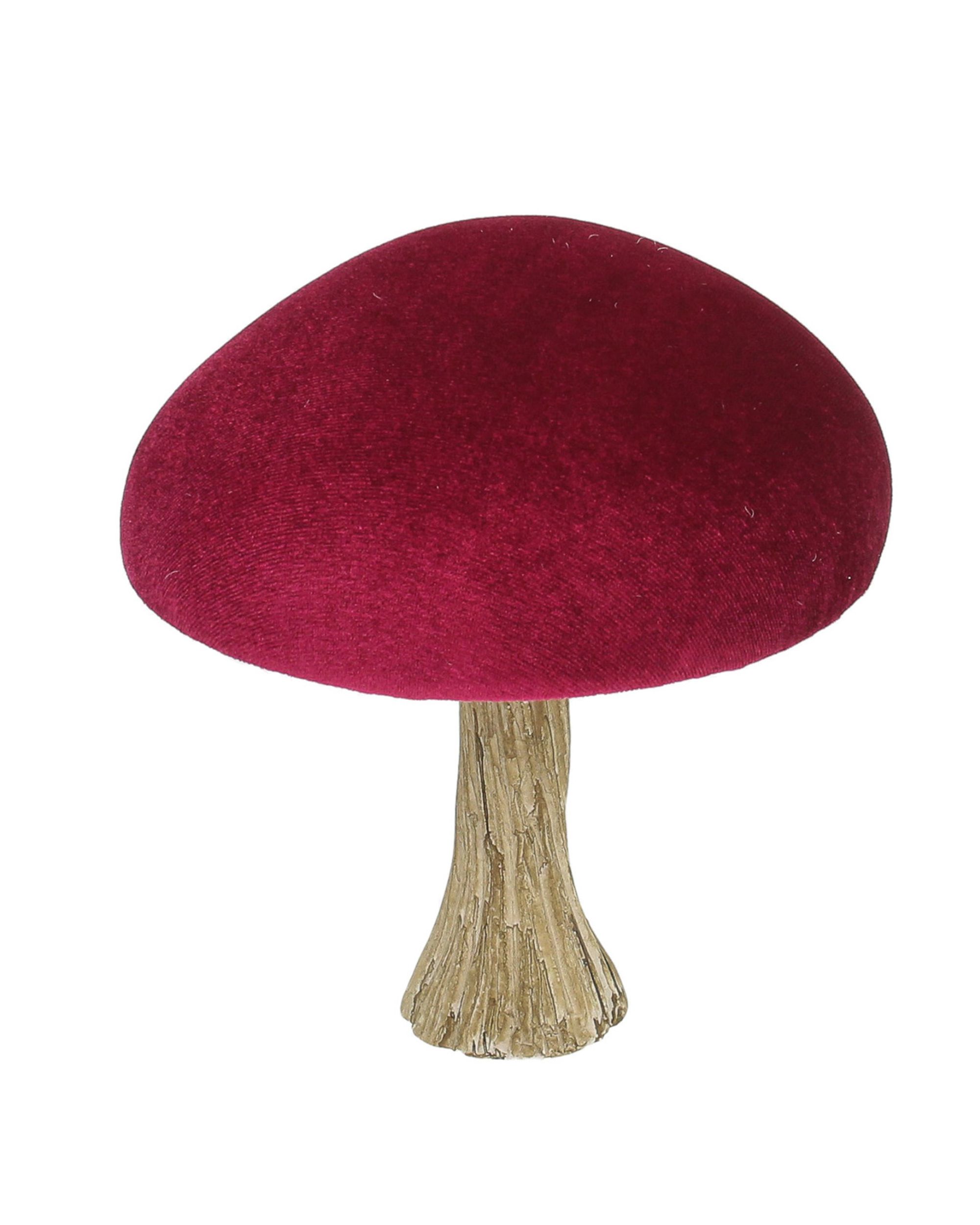 Decorațiuni Velvet Mushroom 17 cm ruby (hover)