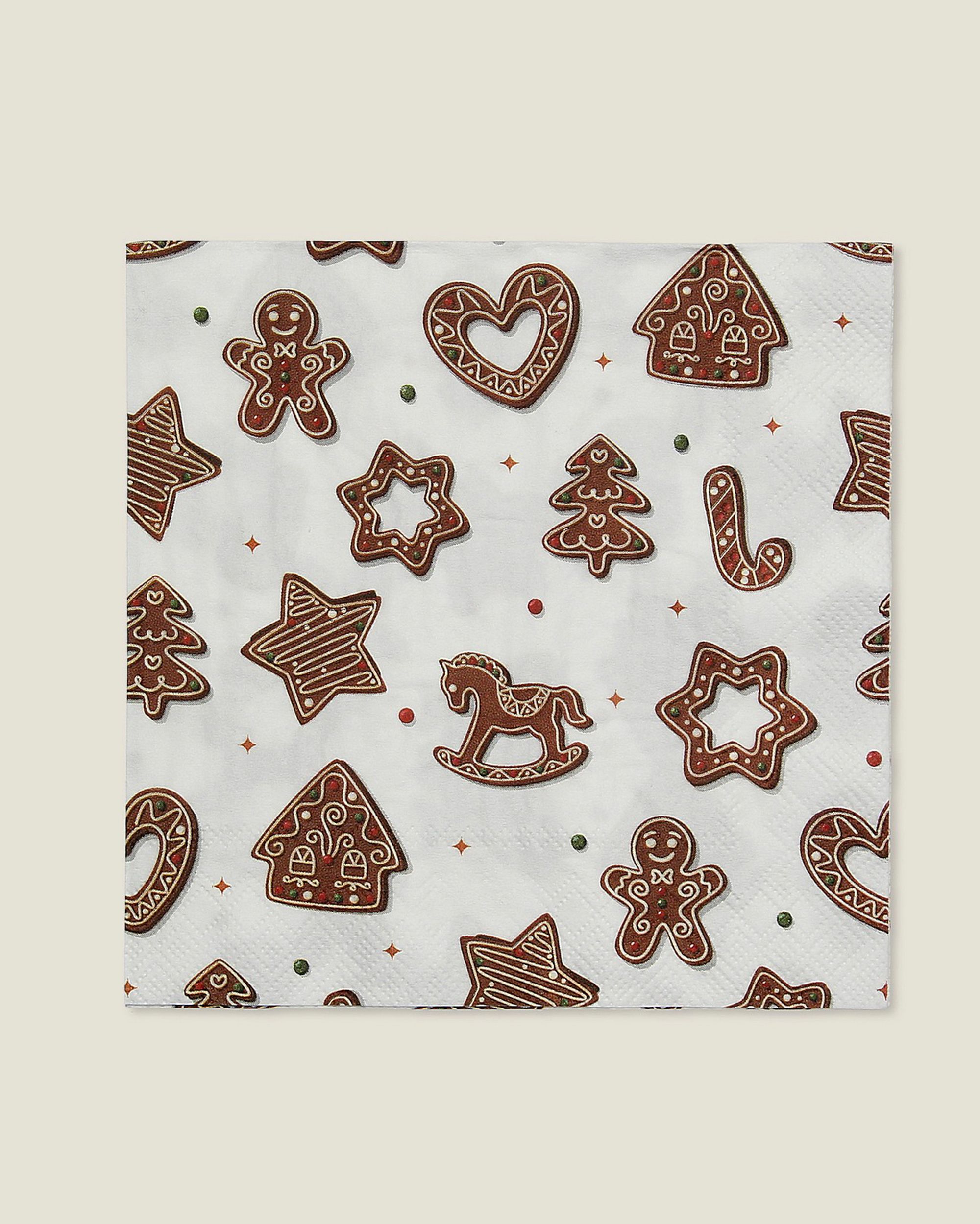 Șervețele de Crăciun Cookie II 20 szt.