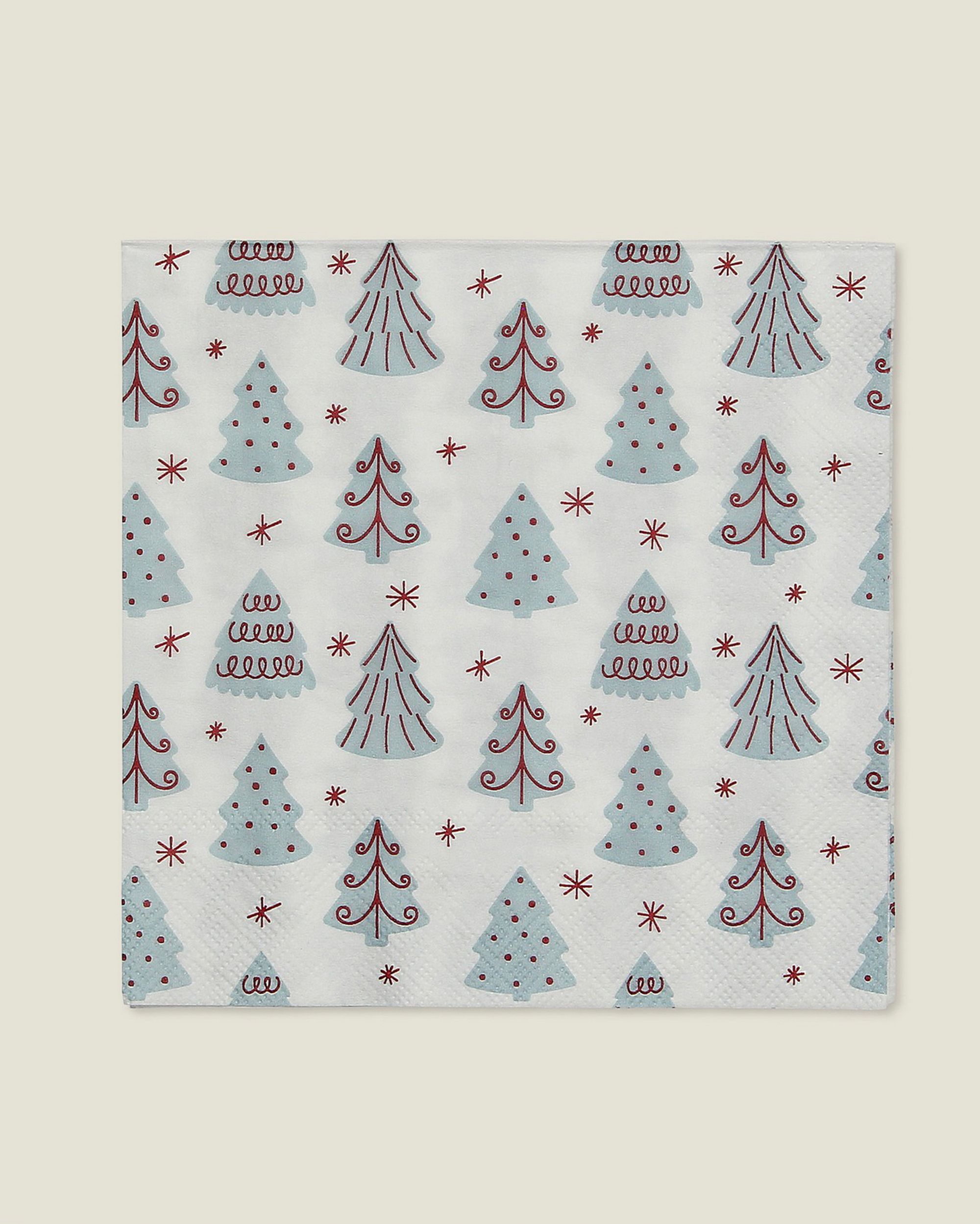 Șervețele de Crăciun Winter Trees I 16x16 cm