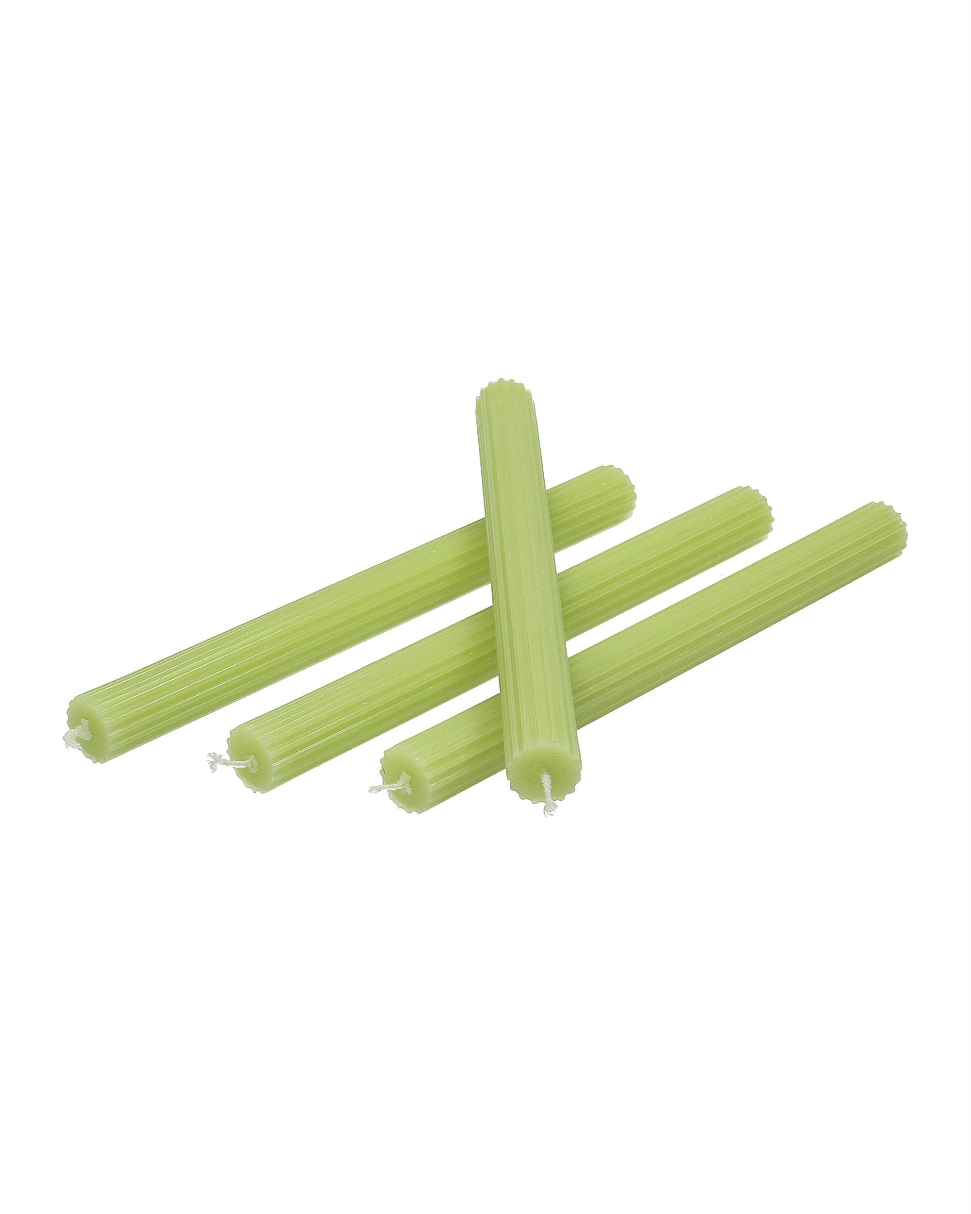 Set de lumânări cu fitil Lime 2x25cm (hover)