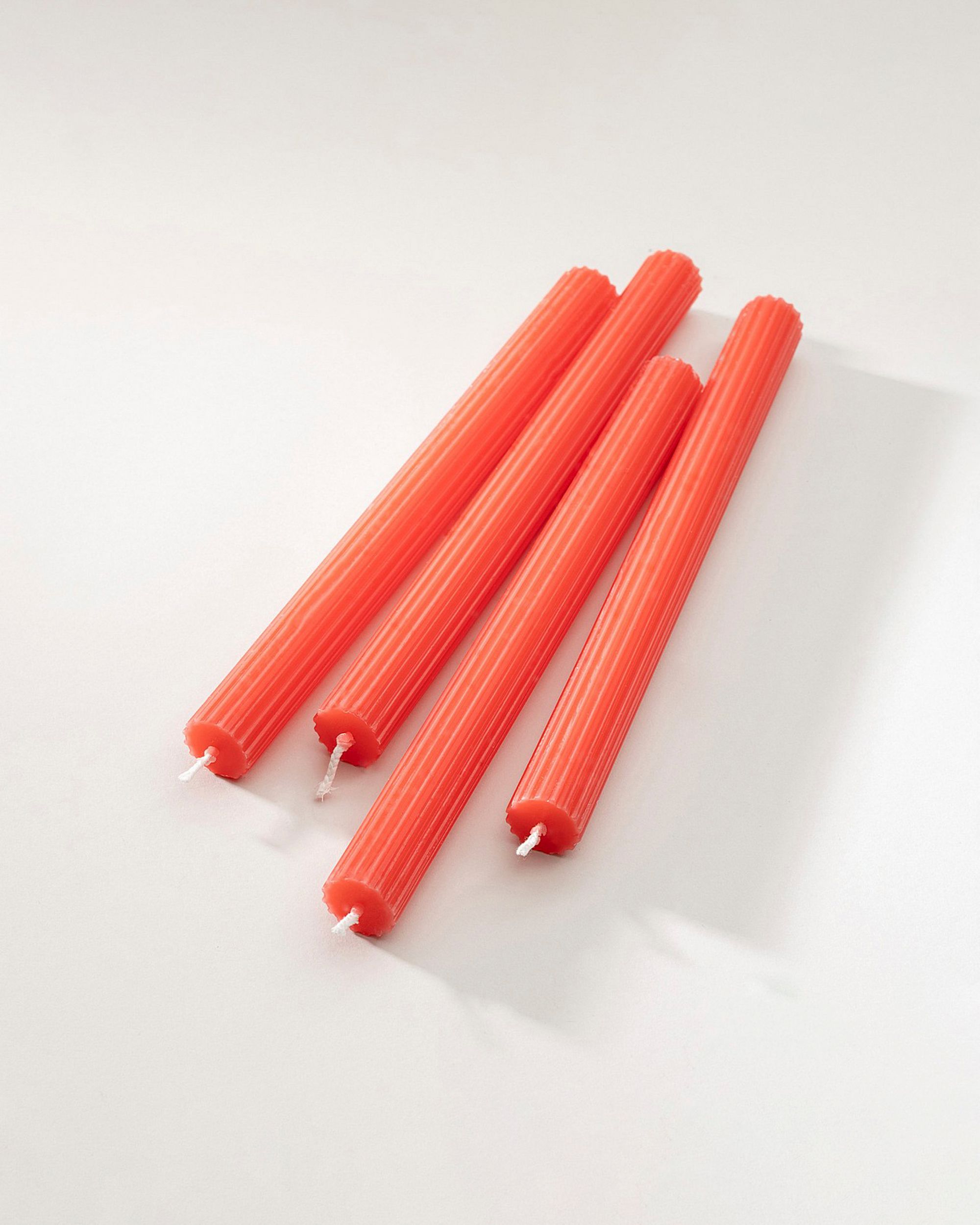 Set de lumânări cu fitil Classic Red 2x25 cm
