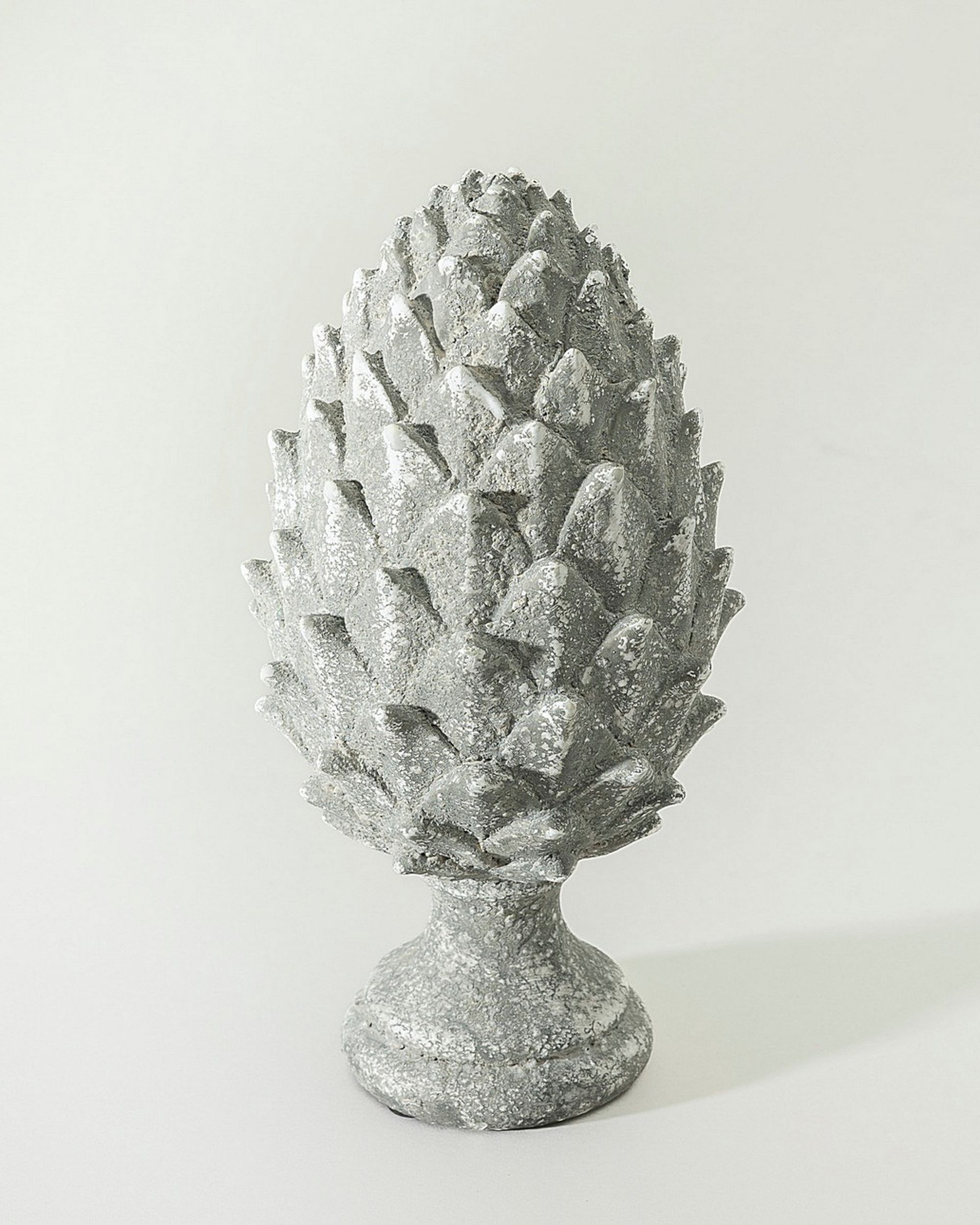 Figurină decorativă Pinecone Grey 15x15x30 cm