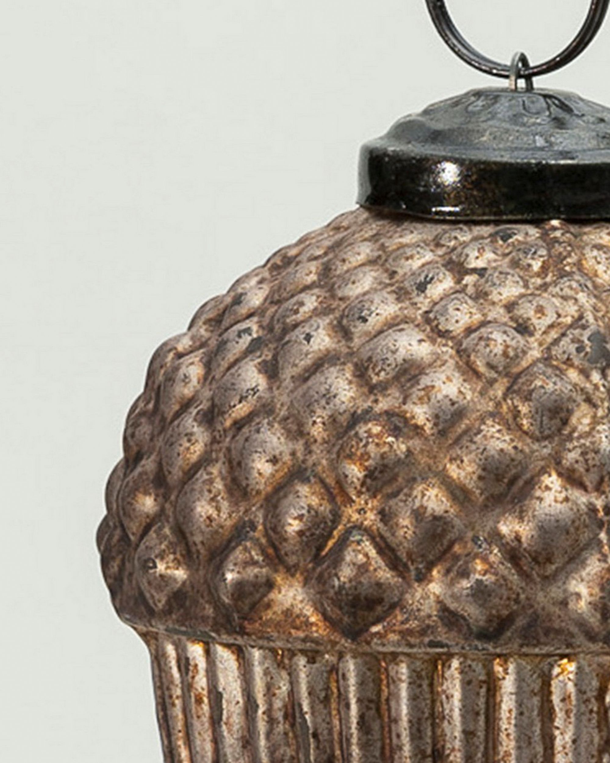 Glob de sticlă  Acorn Gold 7x7x10 cm (hover)