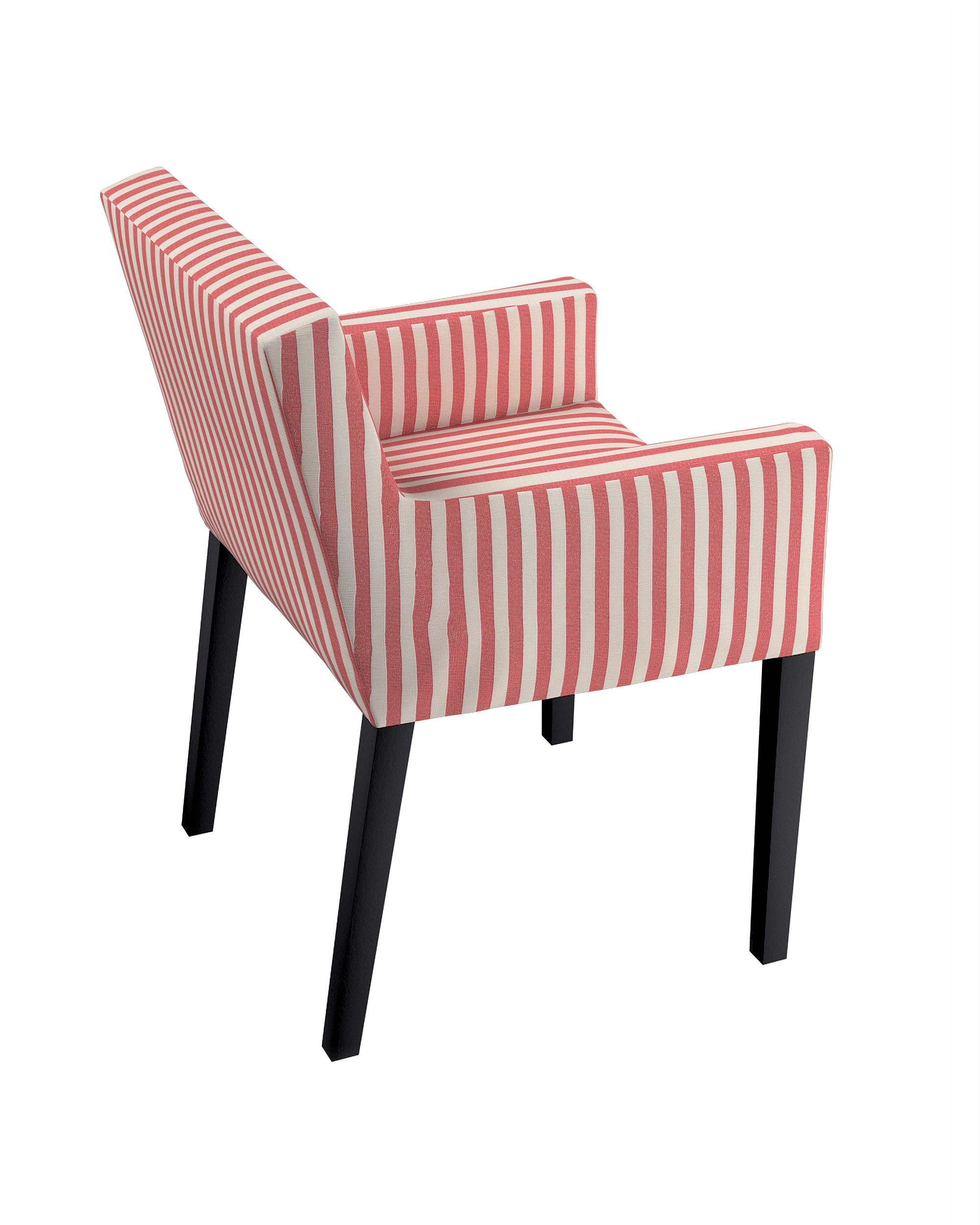 Husa scaun Ikea Nils culoare roșu Țesătură cu model (hover)