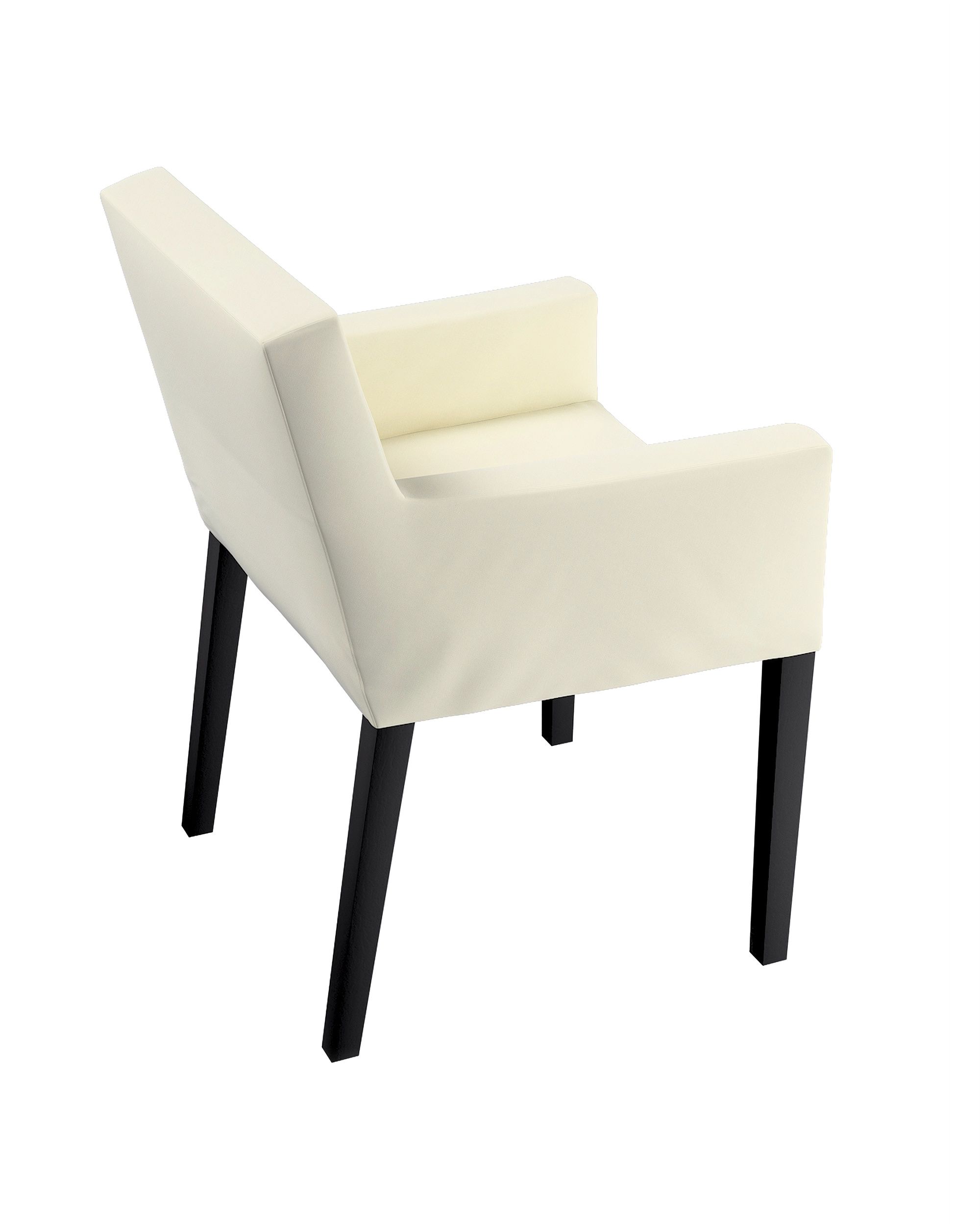 Husa scaun Ikea Nils culoare crem Țesătură gloss, catifea (hover)
