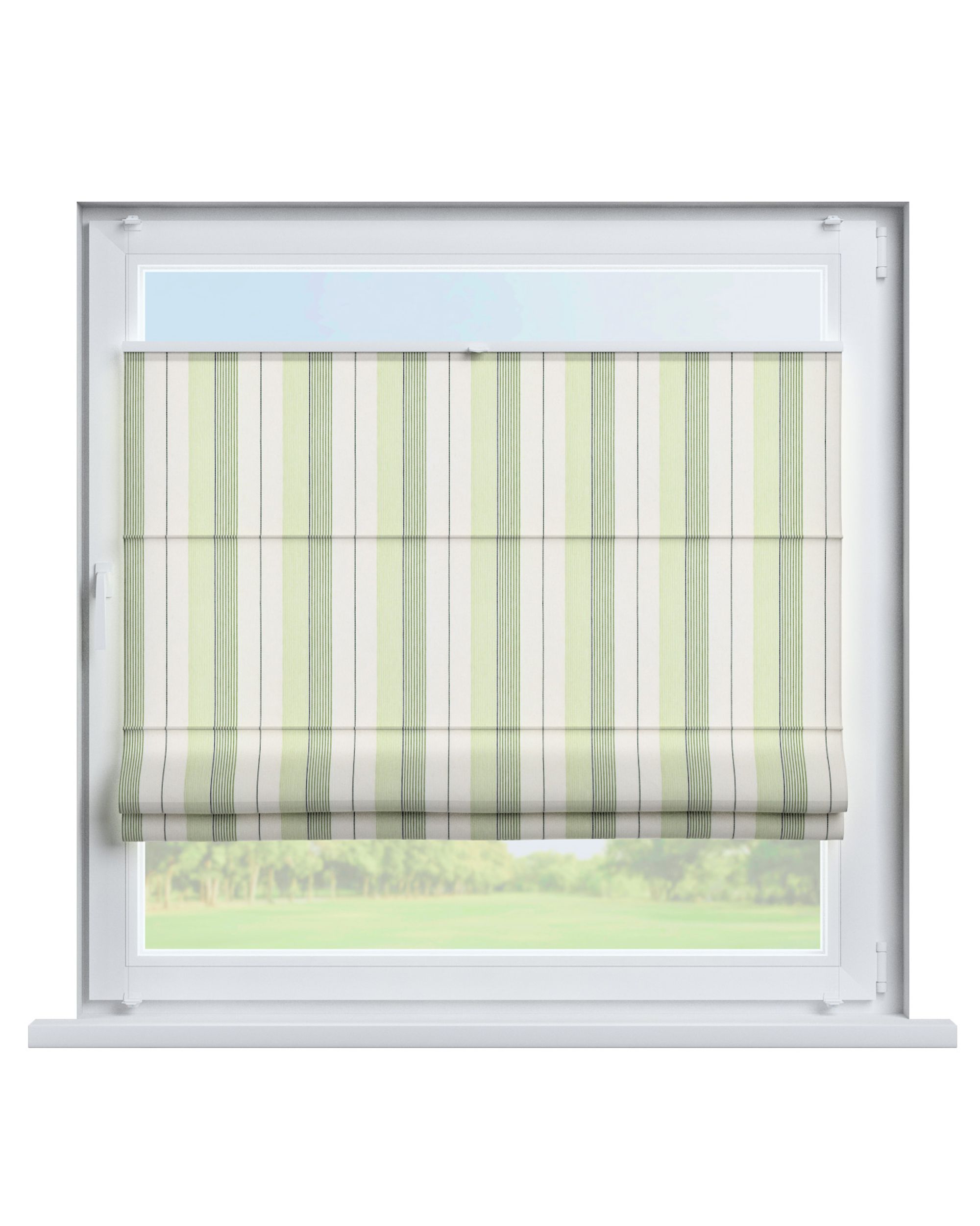 Stor roman Sicily culoare verde Țesătură împletitură, cu model