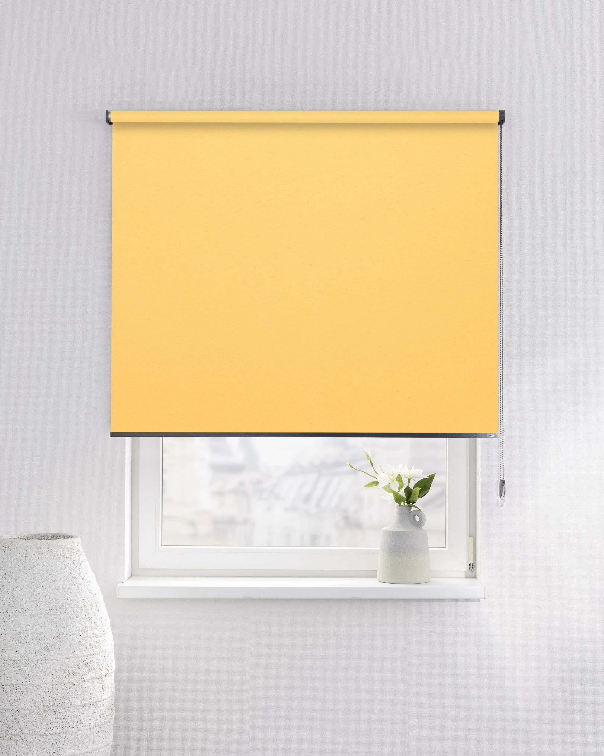 Rulou Classic culoare galben Țesătură blackout (hover)