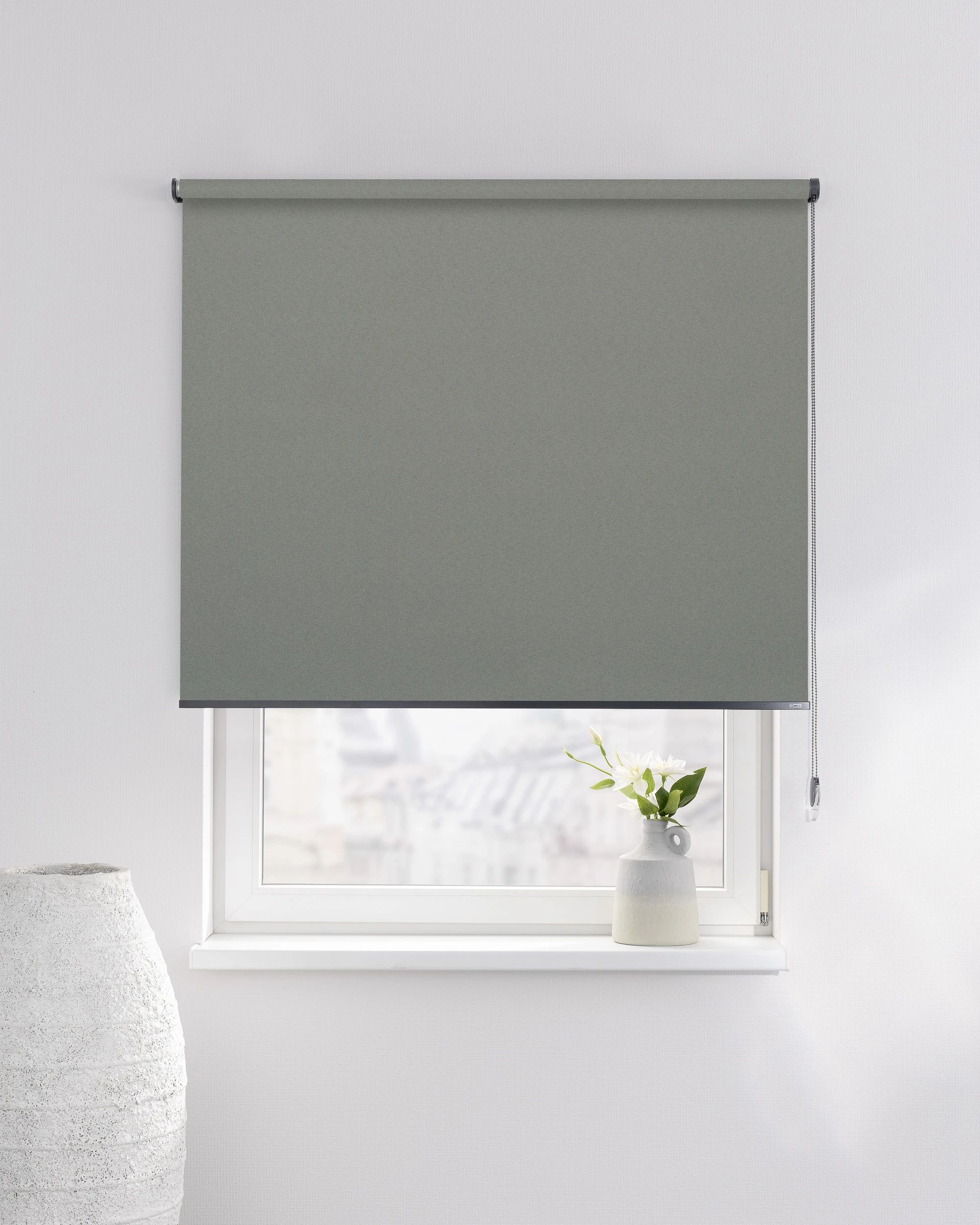 Rulou Classic culoare gri Țesătură blackout (hover)