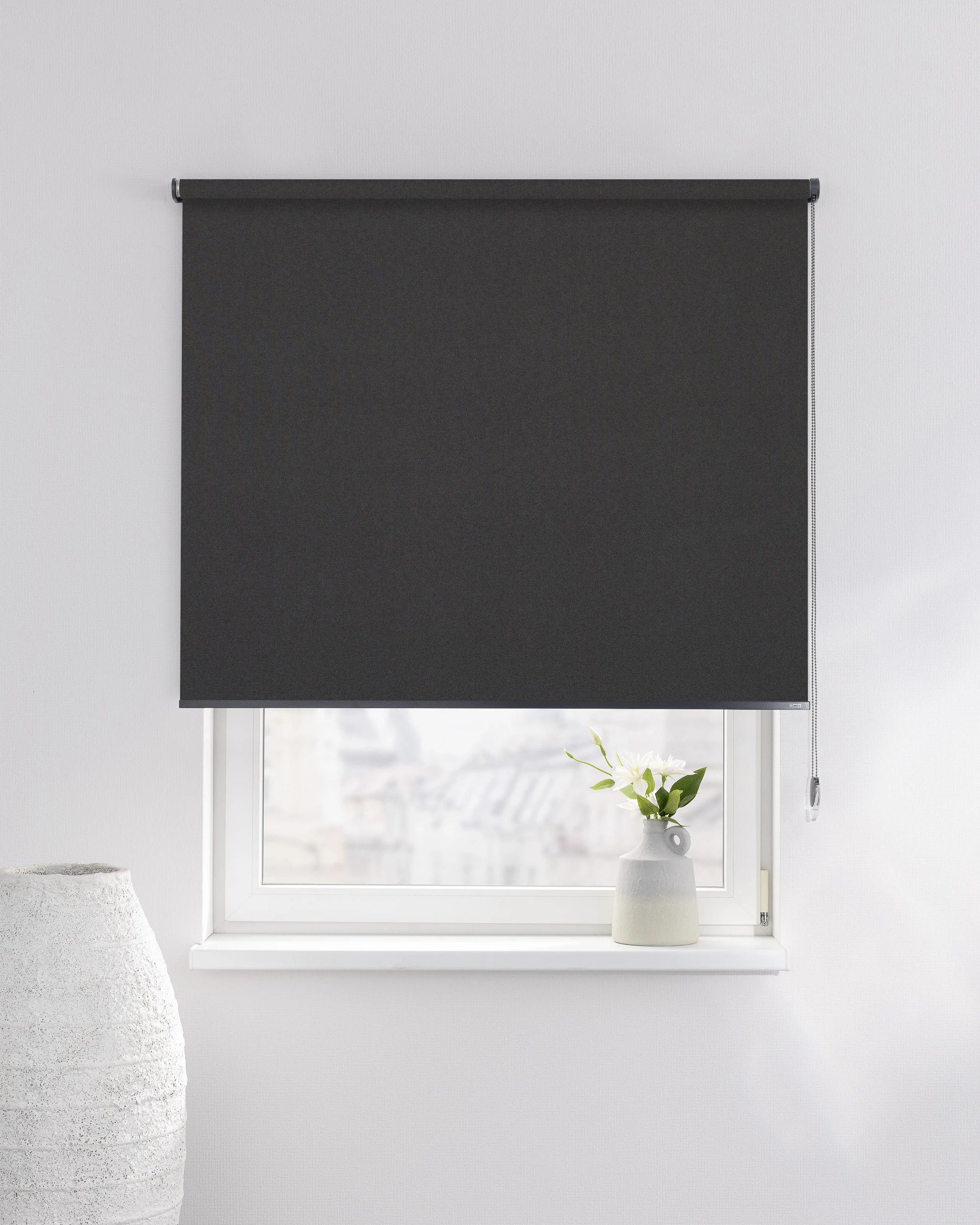 Rulou Classic culoare negru Țesătură blackout (hover)