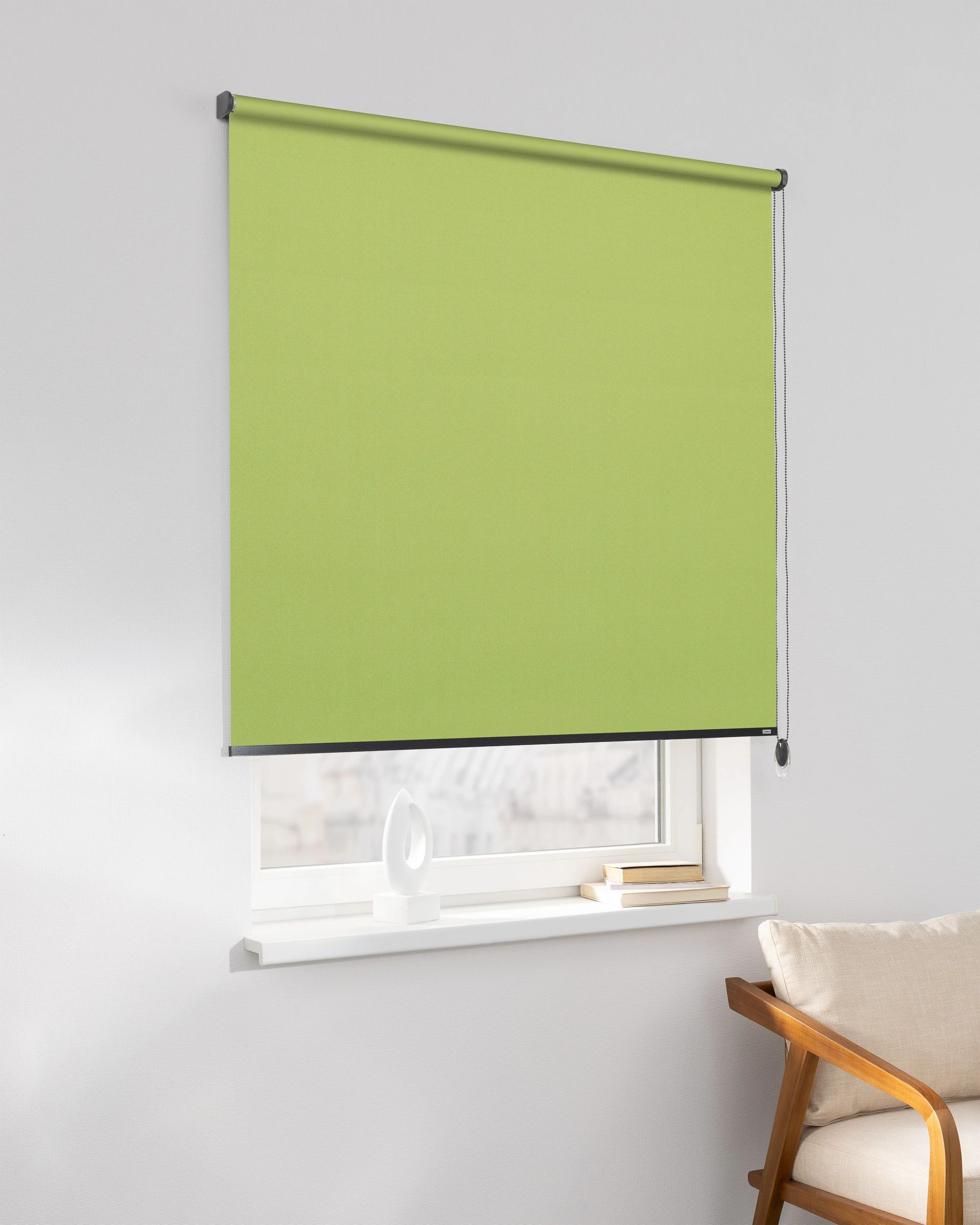 Rulou Classic culoare verde Țesătură blackout