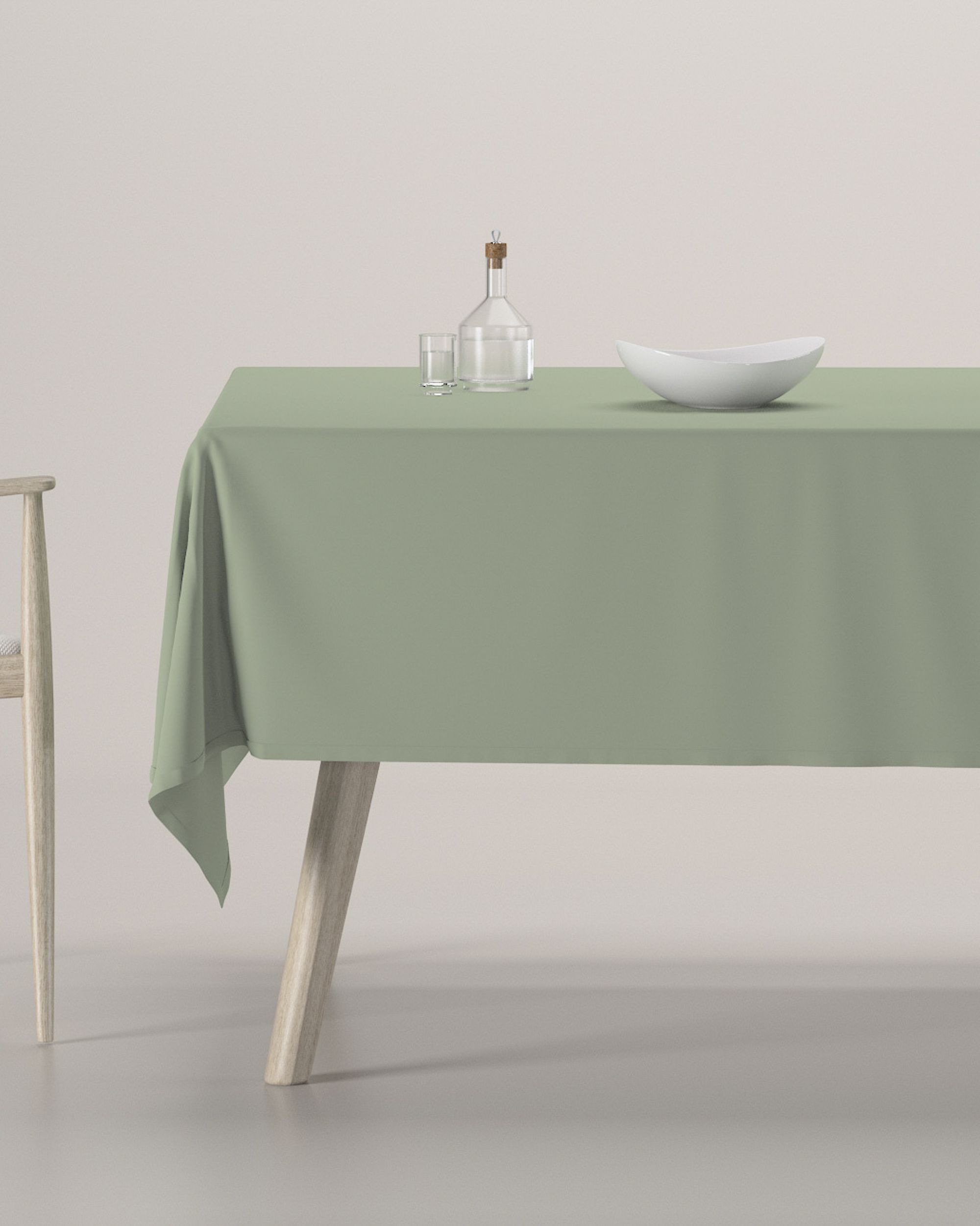 Fata de masa rectangulara culoare verde