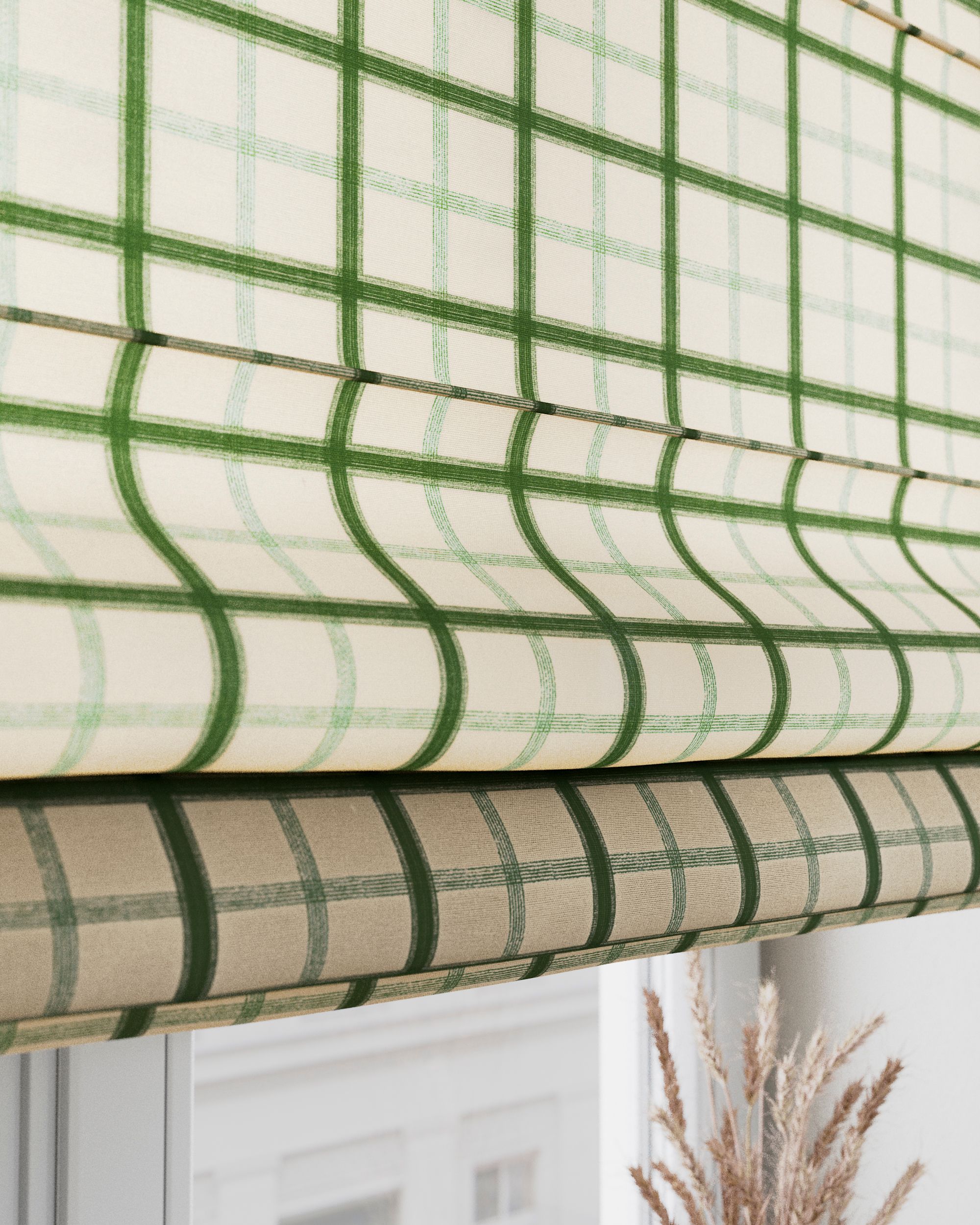 Stor roman Capri culoare verde Țesătură cu model (hover)