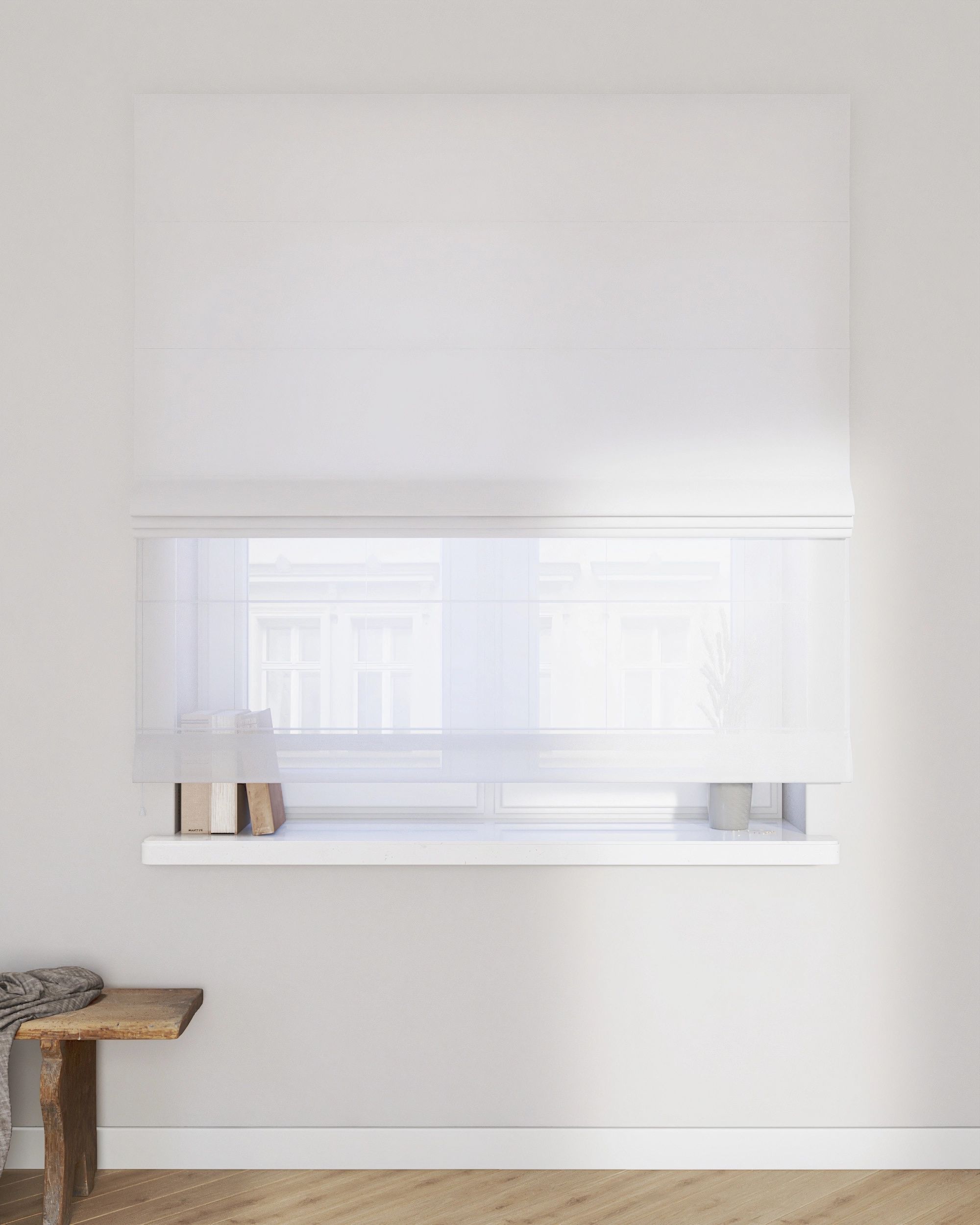 Stor roman Duo culoare alb (hover)